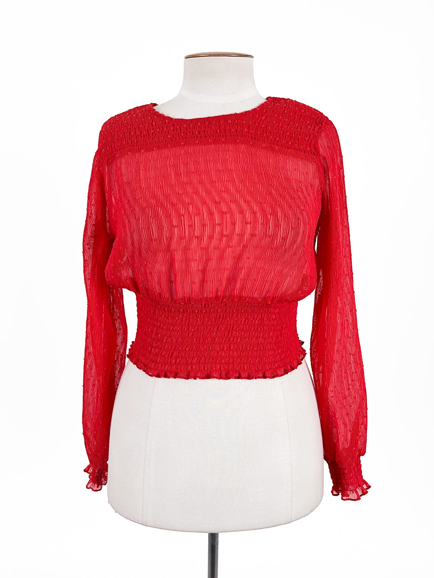 Glassons | Red Casual/Workwear Top | Size 8