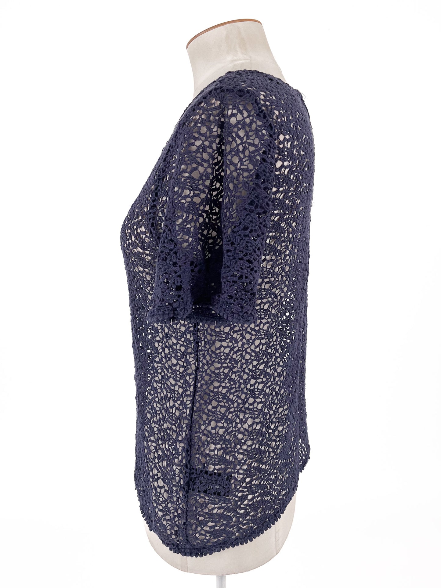 Max | Navy Casual Top | Size 12