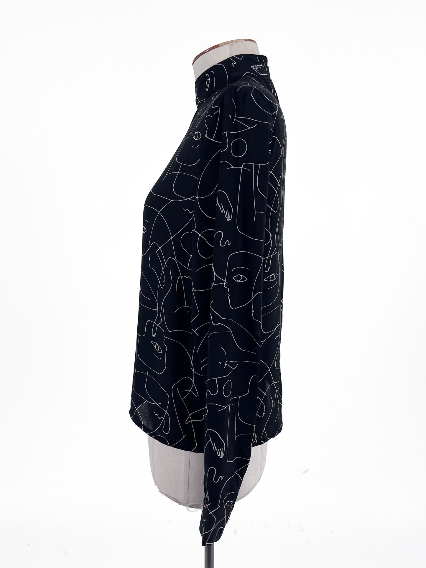 Monkl | Black Casual/Workwear Top | Size XXS