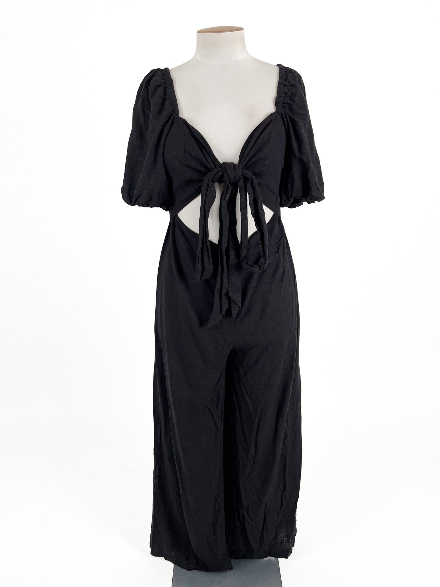 Savel | Black Casual Jumpsuit | Size 14