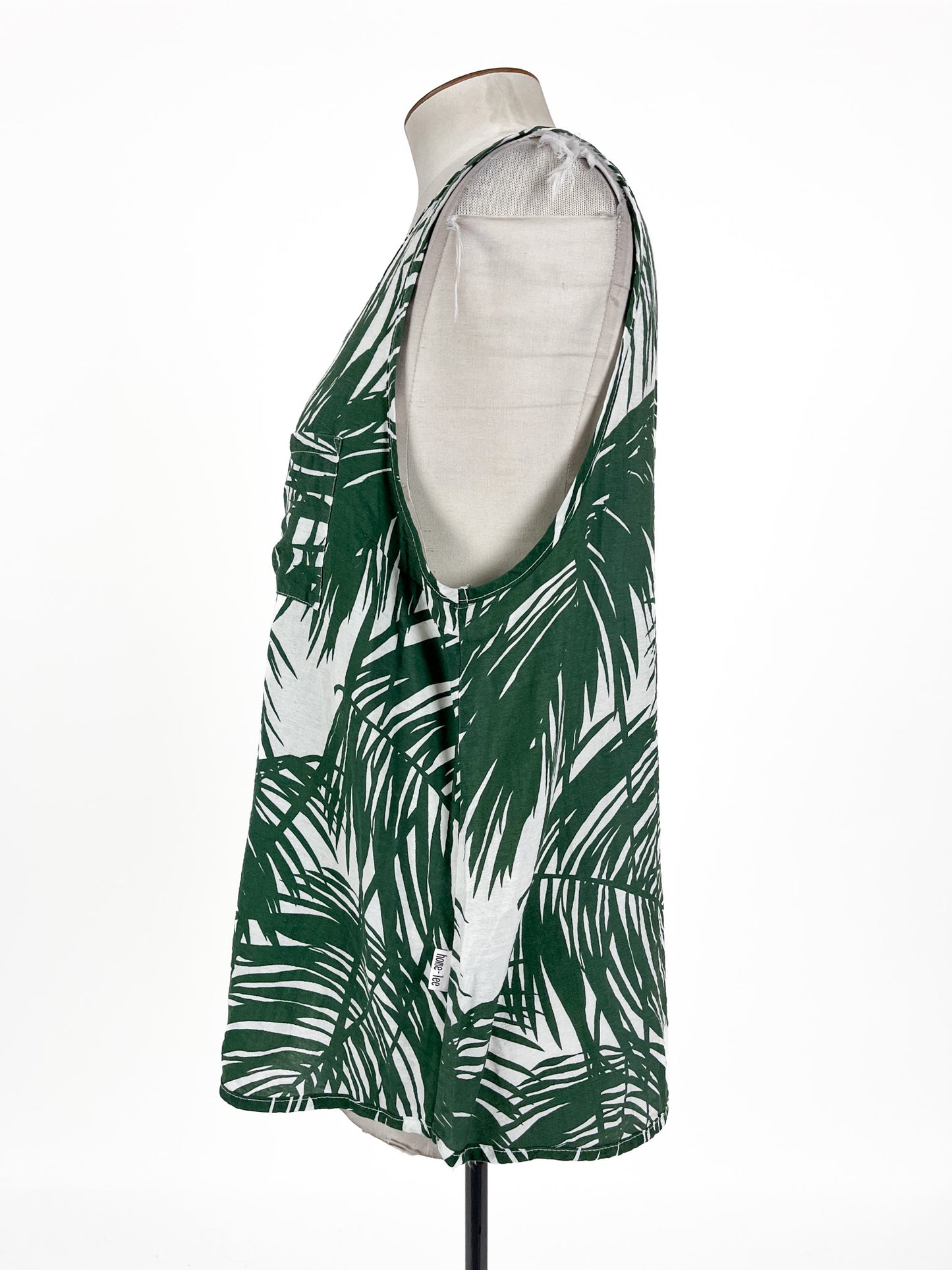 Home-Lee - Green Tank Top (Size 16)