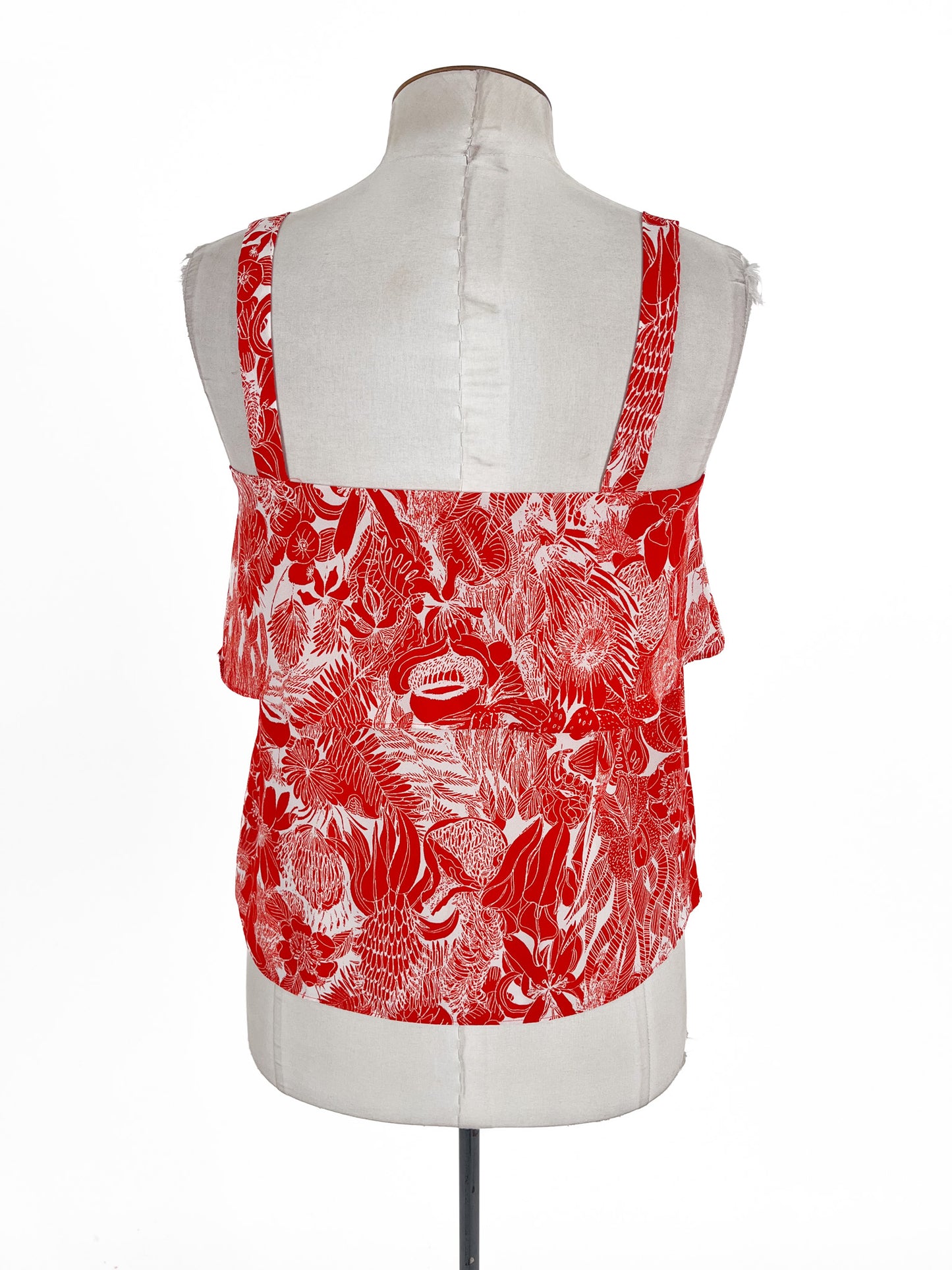 H&M | Red Casual Top | Size 10
