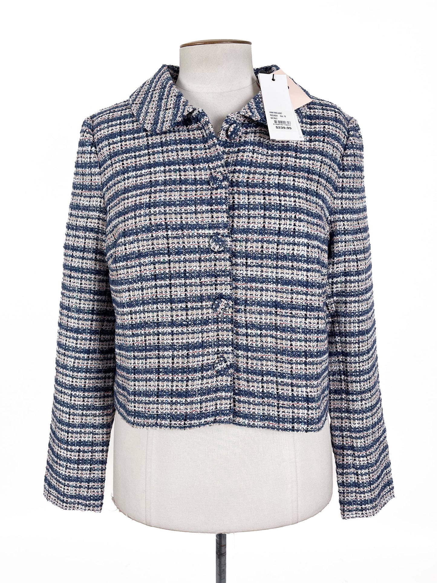 Review | Blue Casual Jacket | Size 16