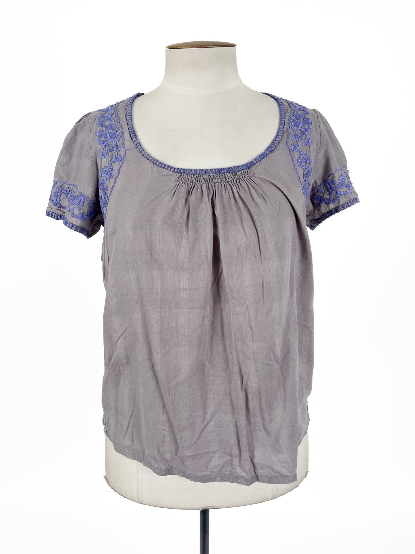 Mantaray - Grey Blouse (Size 12)