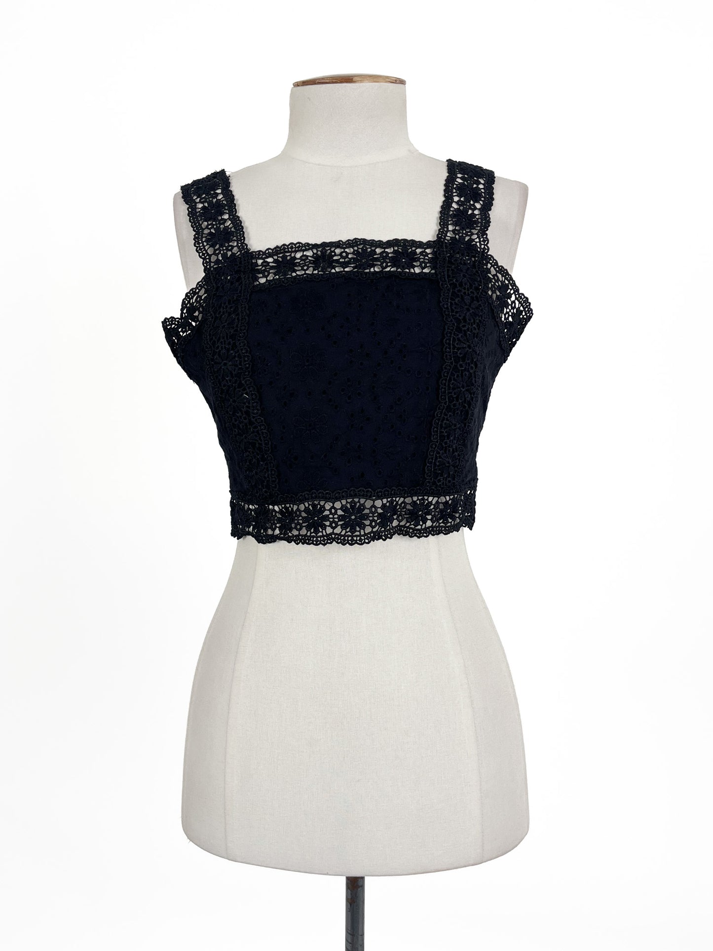 Lovet | Black Casual Top | Size M