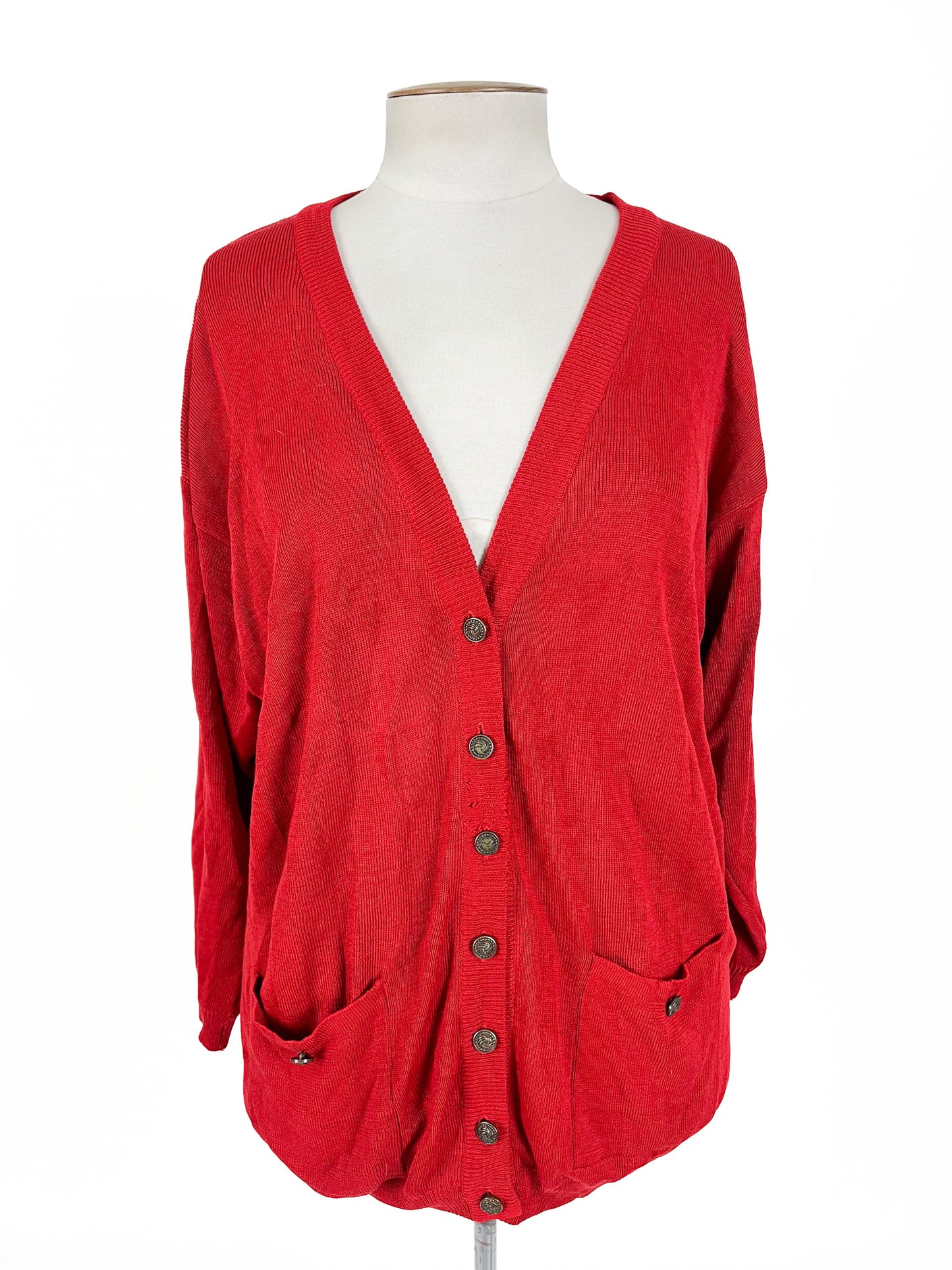 Christopher Ari | Red Casual Cardigan | Size S