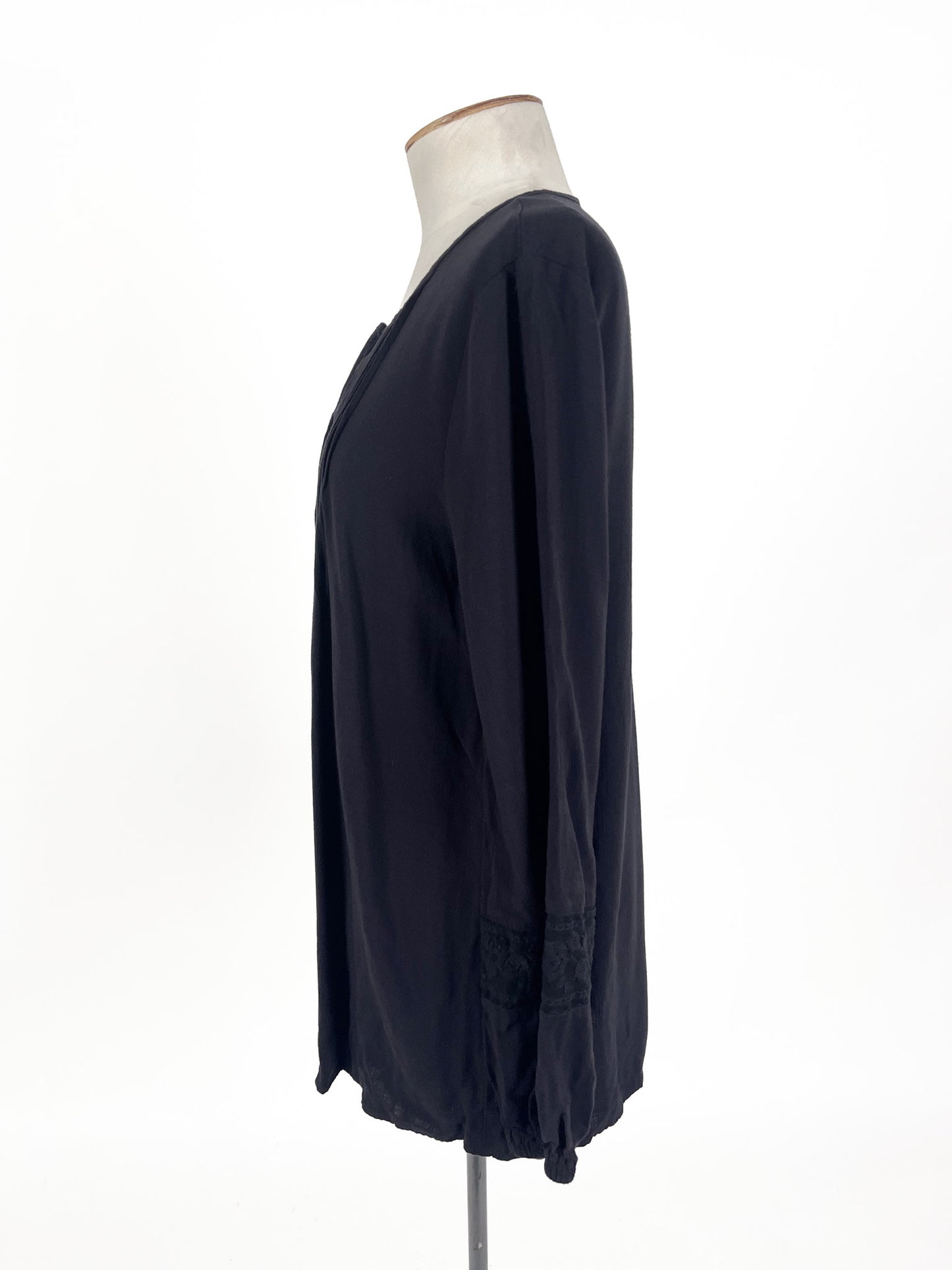 Dotti - Black Blouse (Size 8)