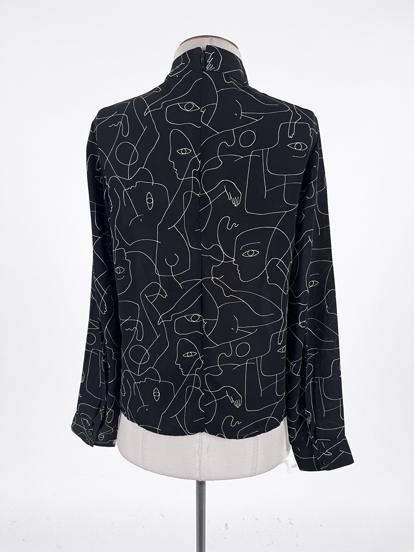 Monkl | Black Casual/Workwear Top | Size XXS