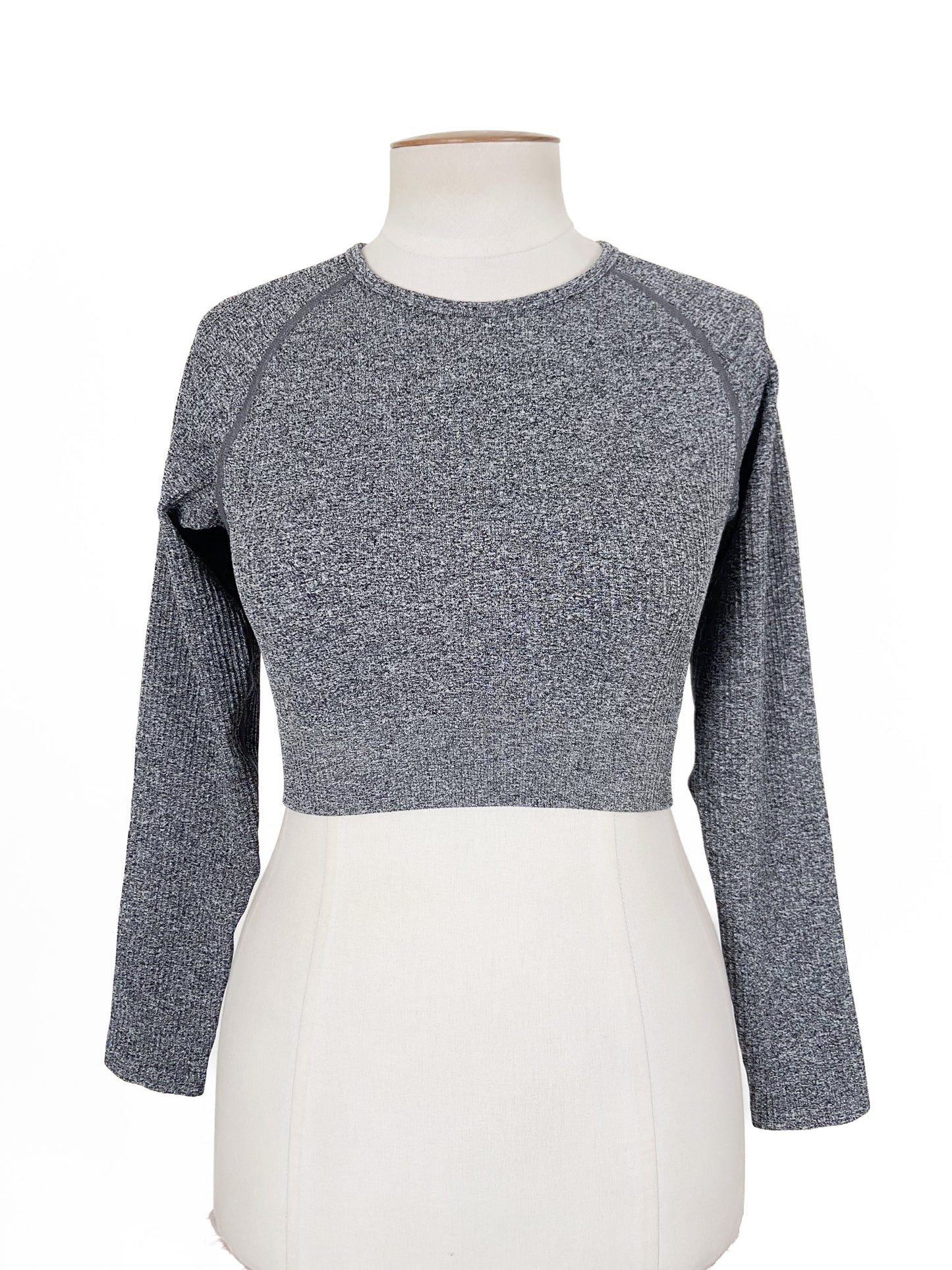 Aim'n | Grey Activewear Top | Size L