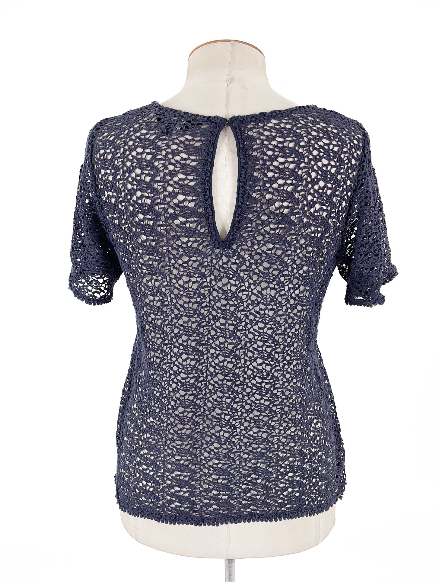 Max | Navy Casual Top | Size 12