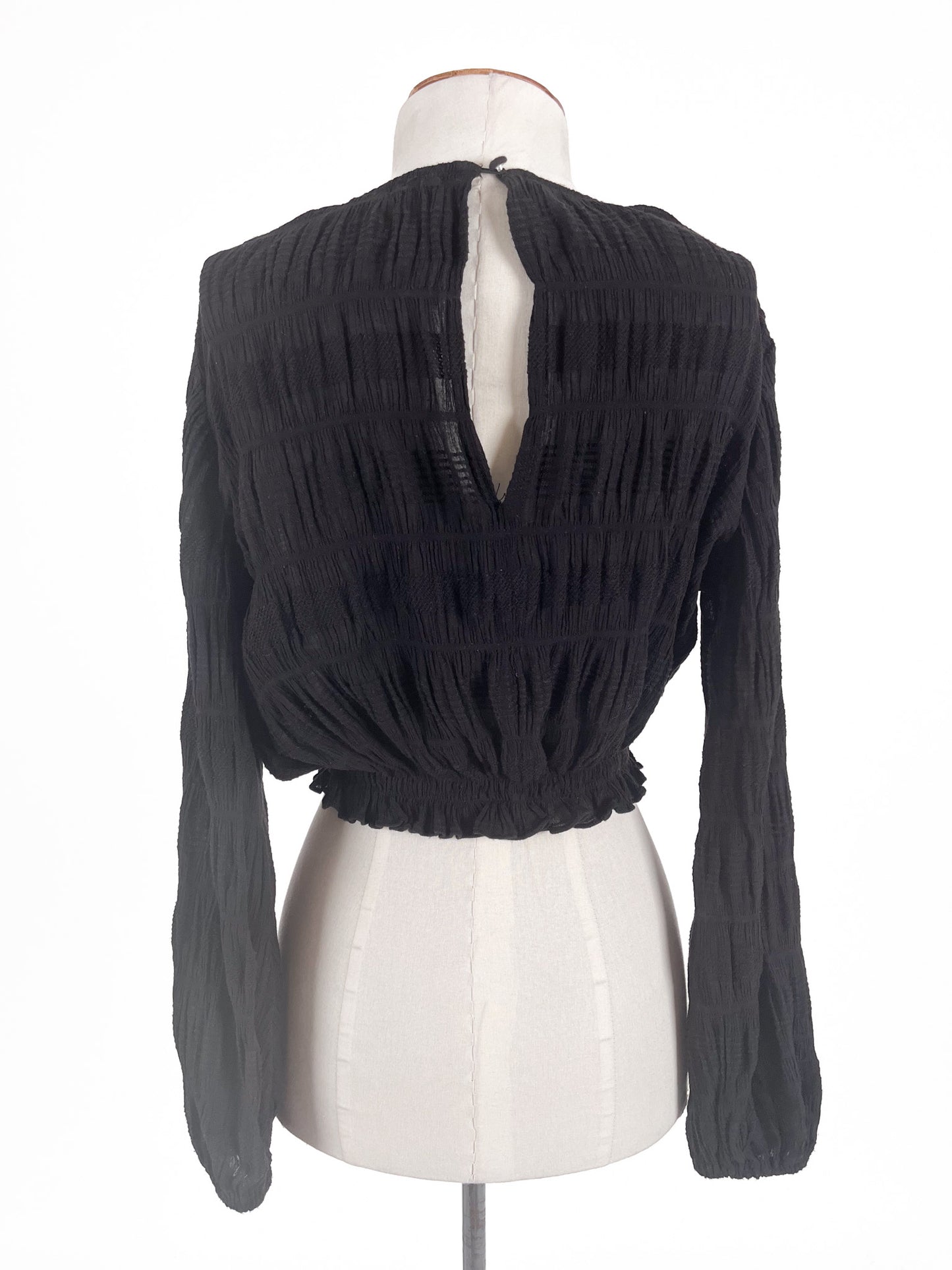 Ruby | Black Casual/Cocktail Top | Size 8