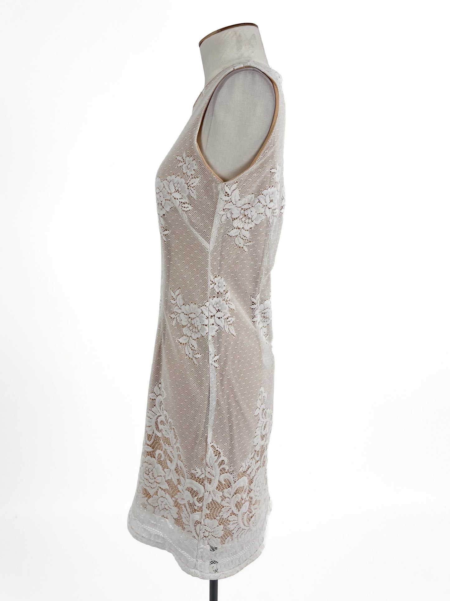 Spiral | White Dress | Size S