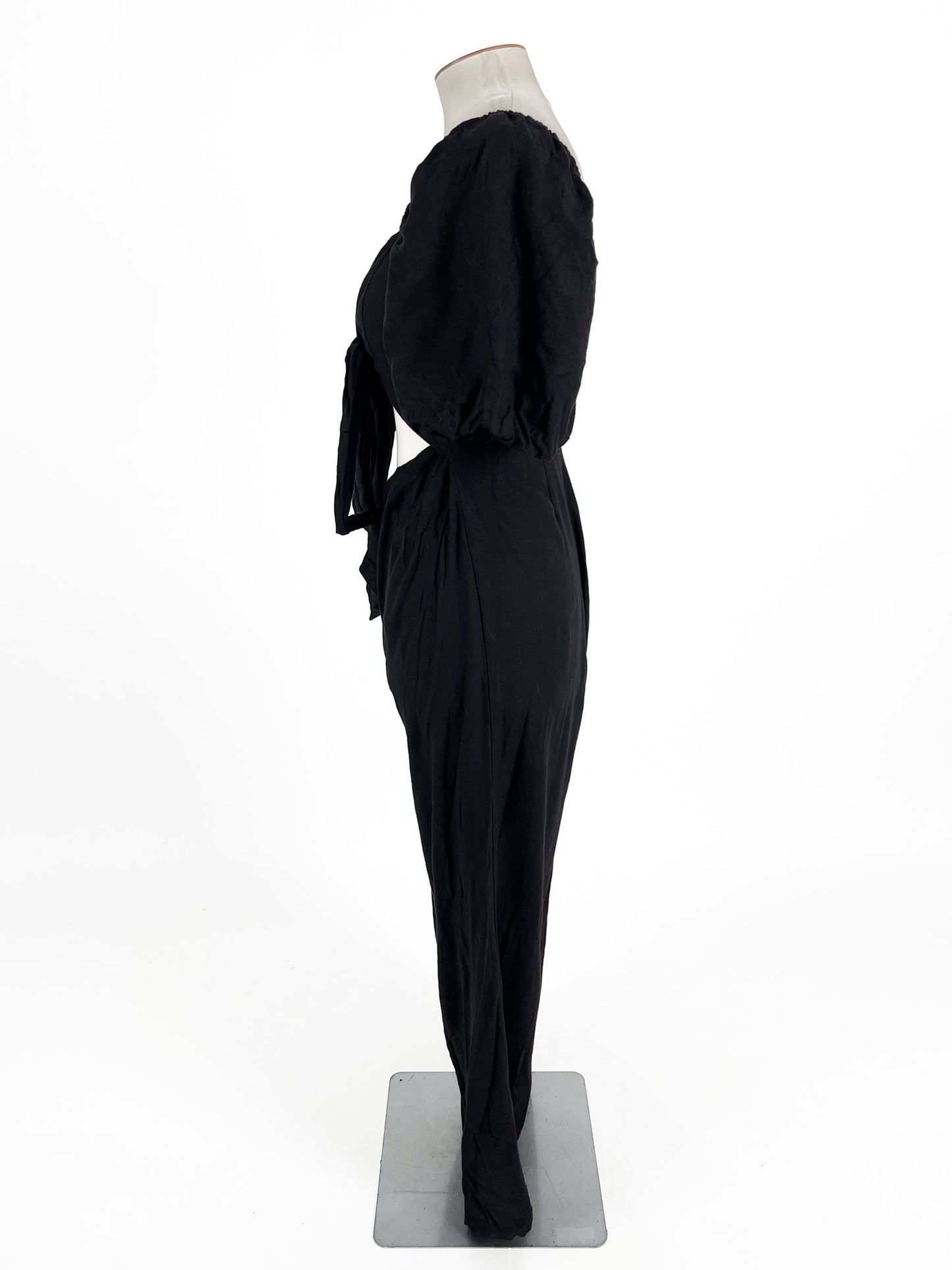 Savel | Black Casual Jumpsuit | Size 14