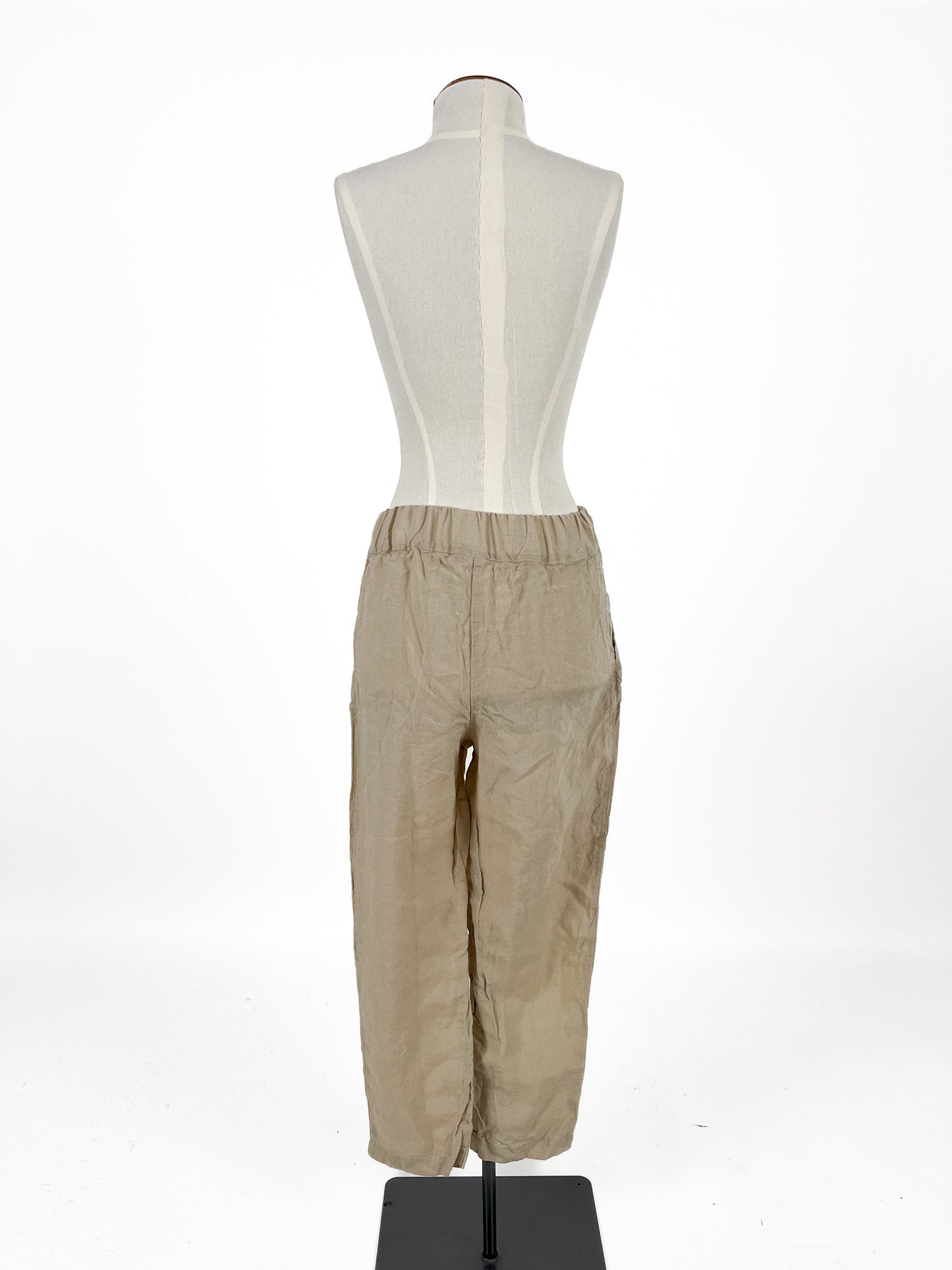 Len.Ok | Beige High waisted Pants | Size S
