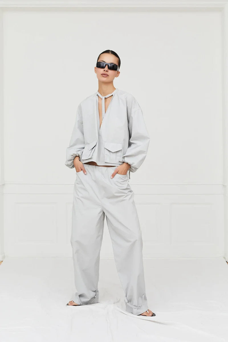 Saks Potts | Grey Casual Pants | Size S