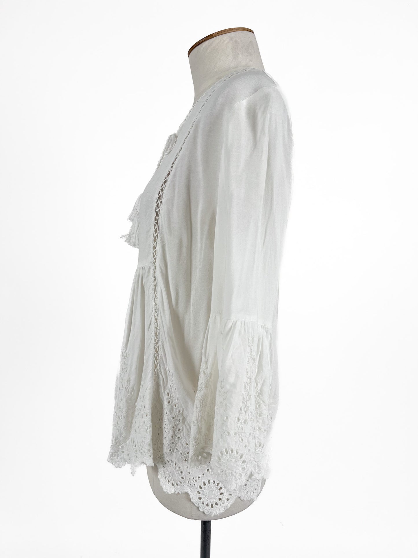Dotti | White Casual Top | Size 10