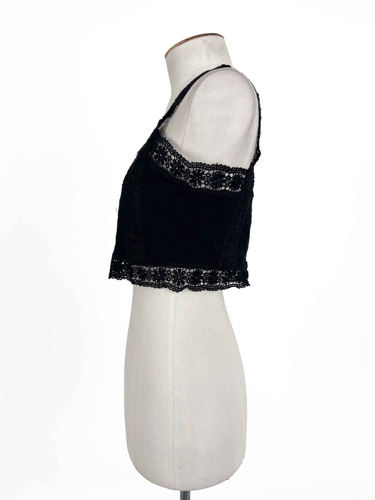 Lovet | Black Casual Top | Size M