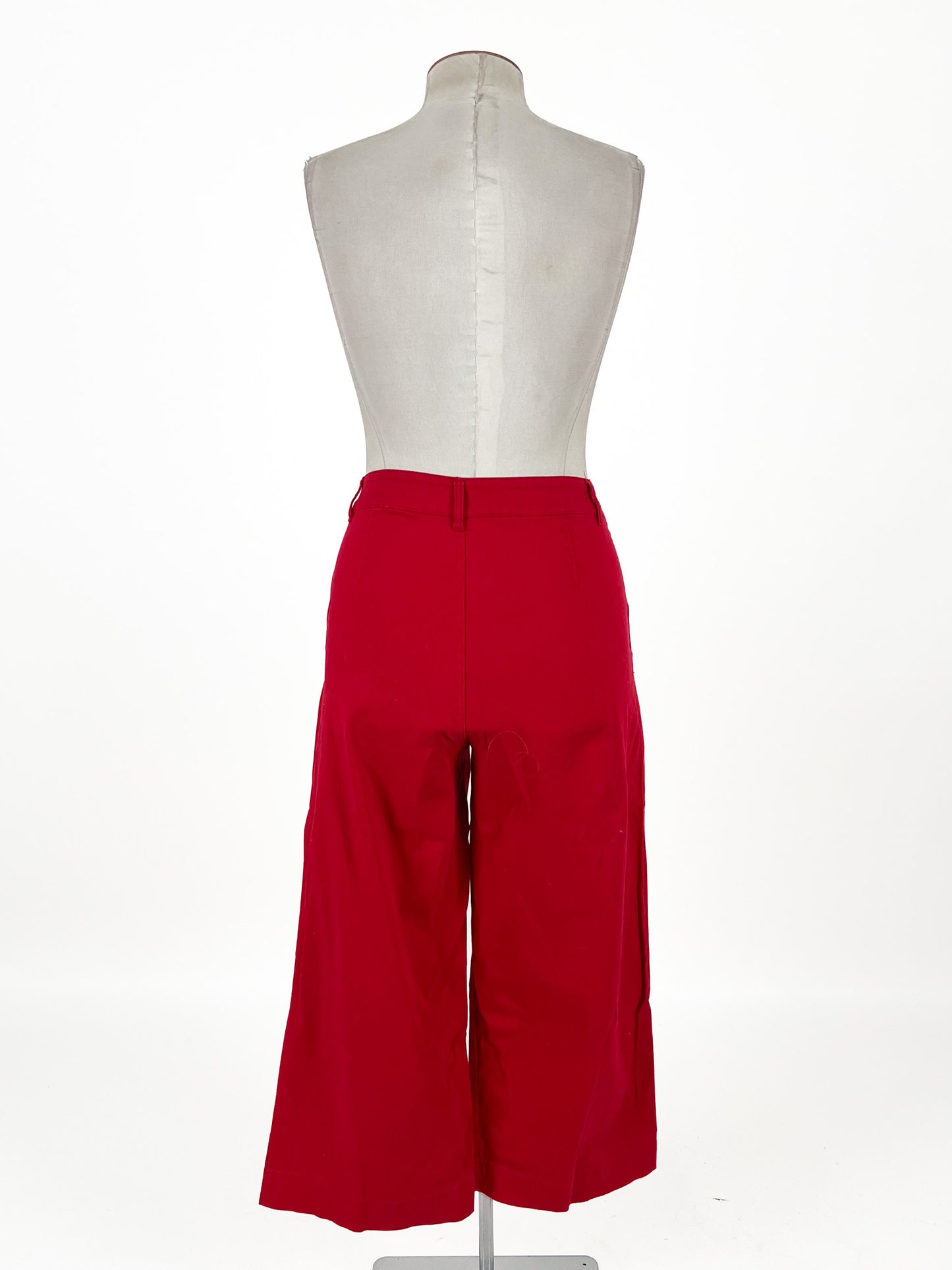 Princess Highway | Red Cropped Wide leg Pants | Size 10