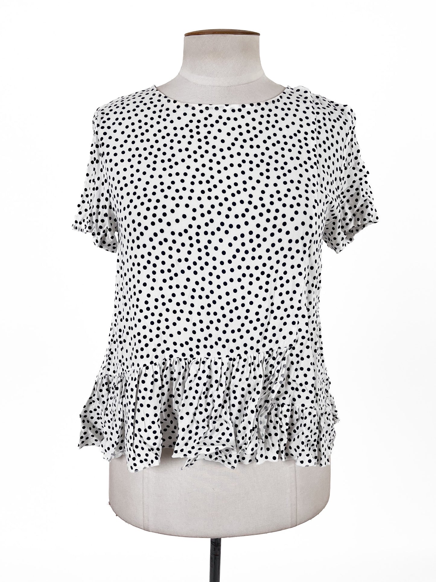 Emerge | White Casual Top | Size 12