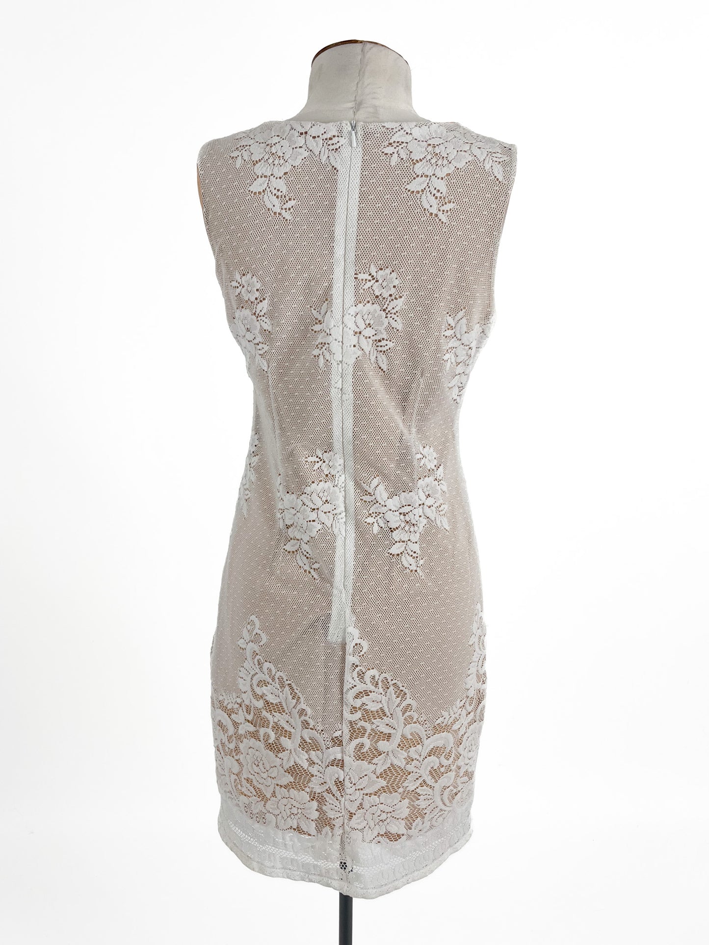 Spiral | White Dress | Size S