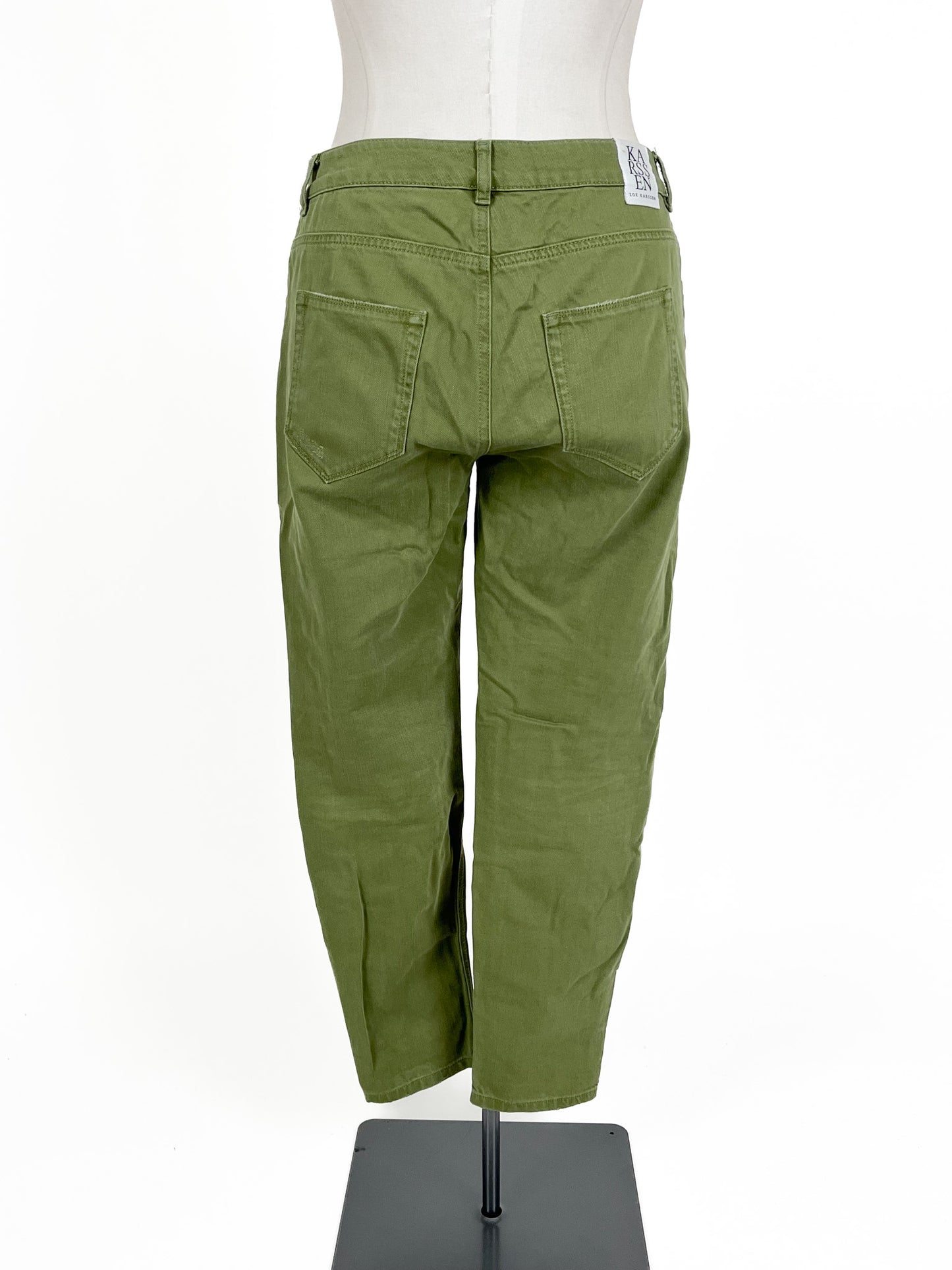 Zoe Karssen | Green Jeans | Size 12