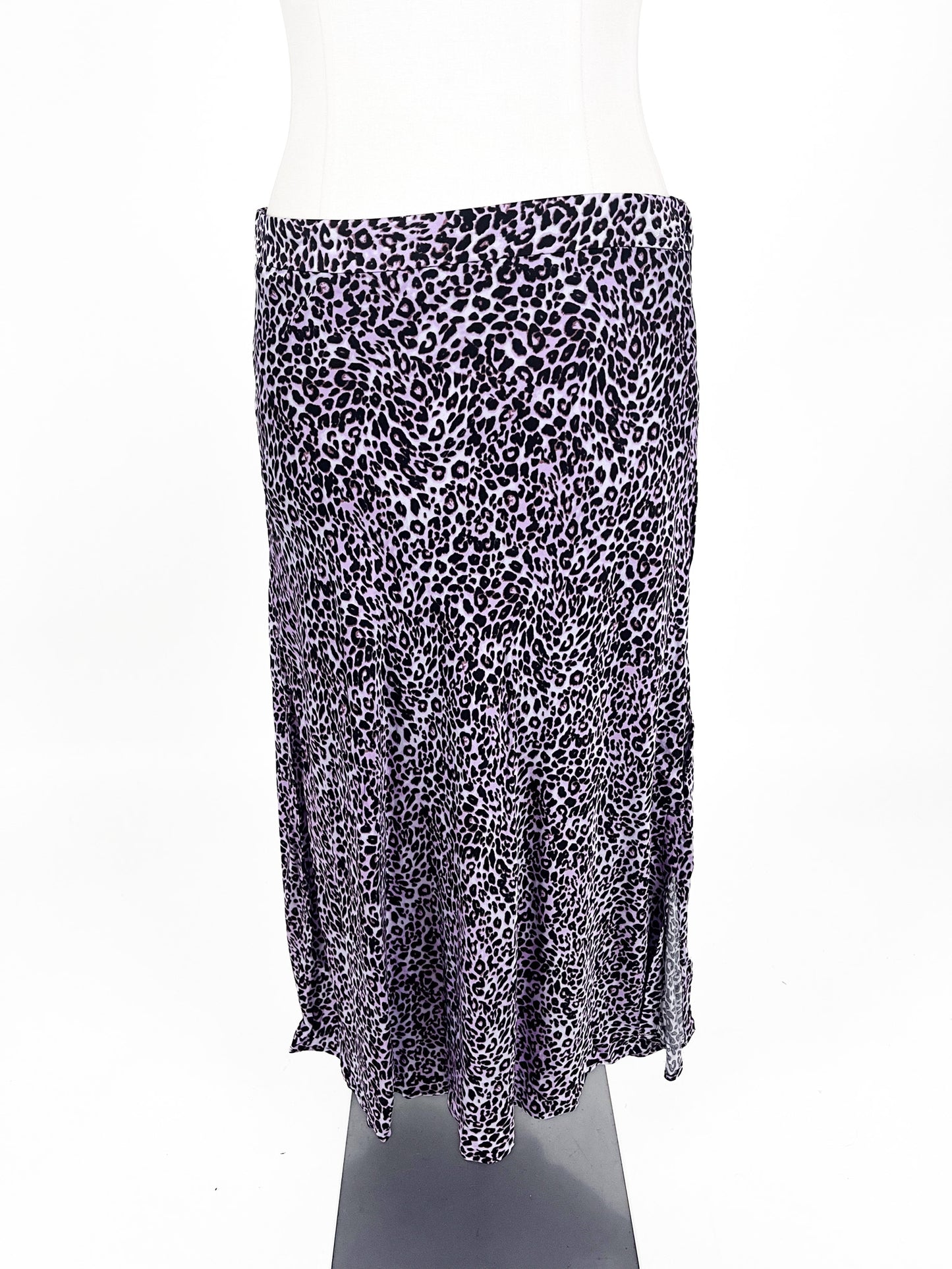 Whistle - Purple Midi Skirt (Size 18)