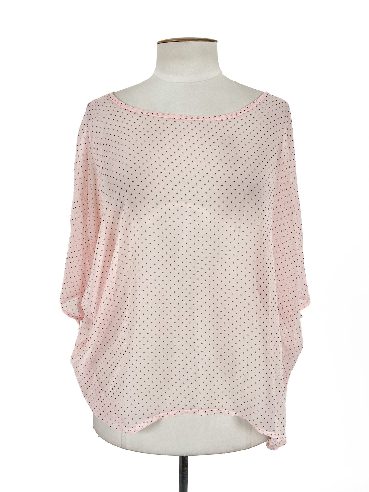 White Chalk | Pink Casual Top | Size 12