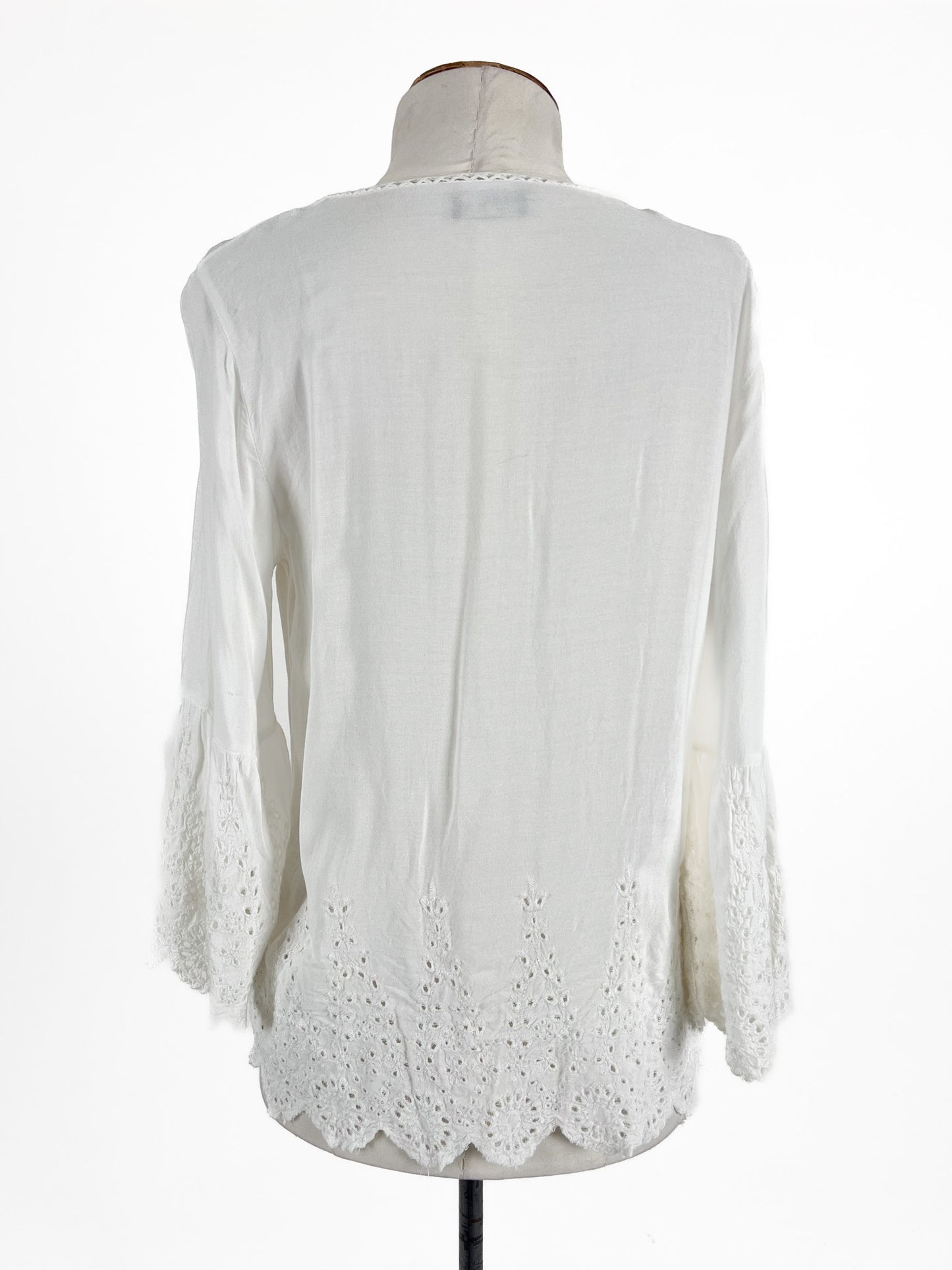 Dotti | White Casual Top | Size 10
