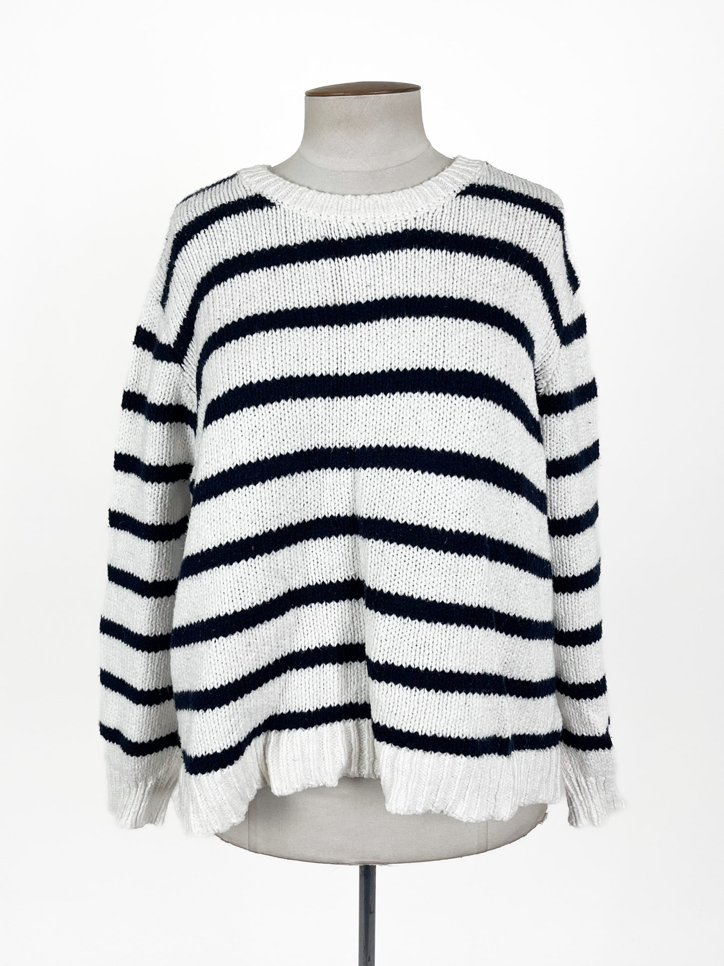 Just Jeans - White Knitwear (Size 18)