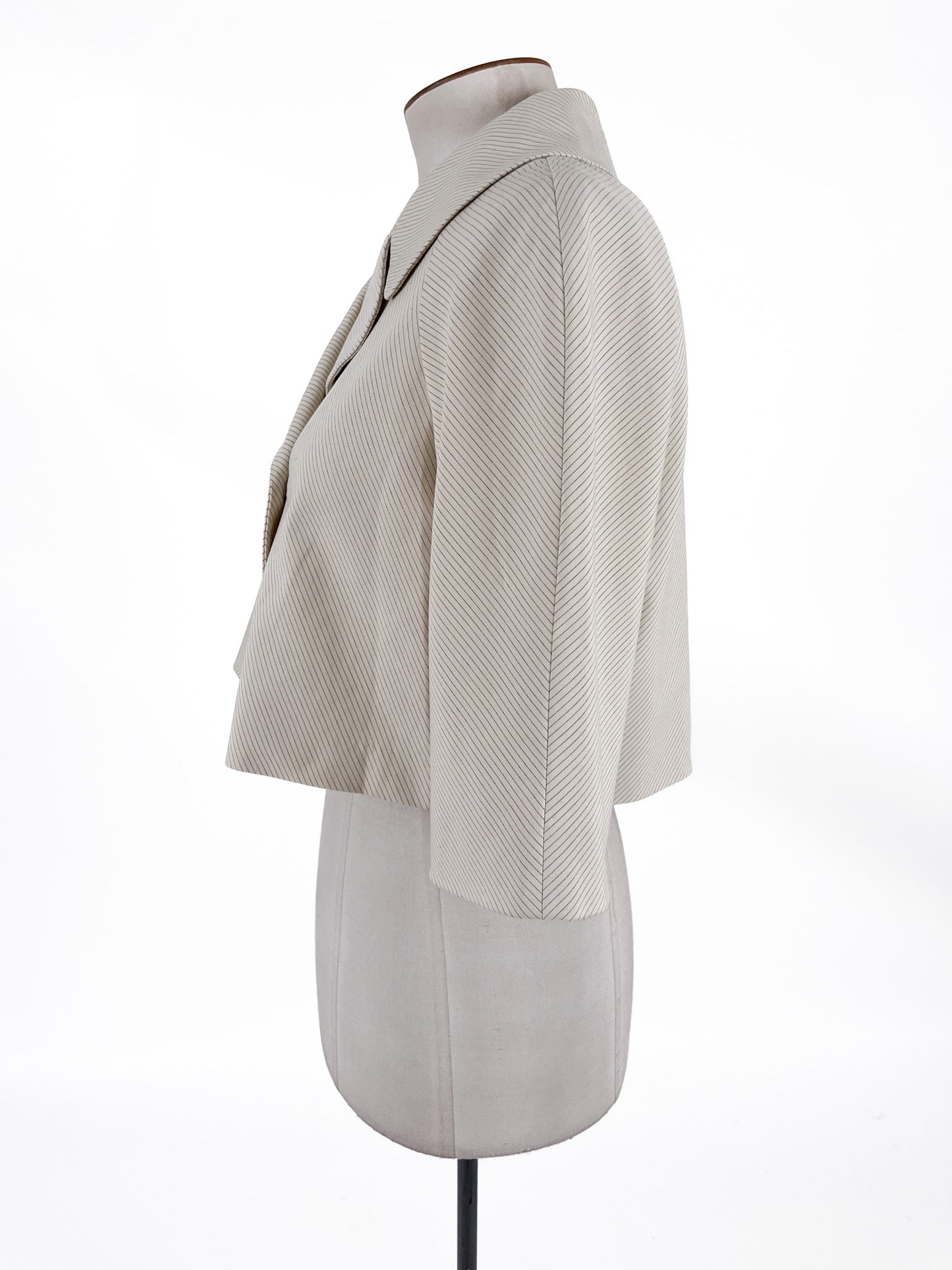 Veronika Maine | Beige Casual/Workwear Jacket | Size 12