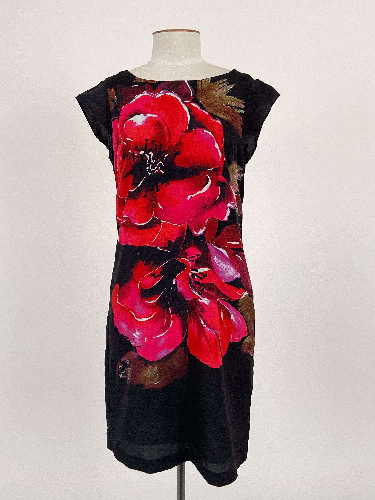 Jacqui.E Multicoloured Formal Workwear Dress Size 8 Again