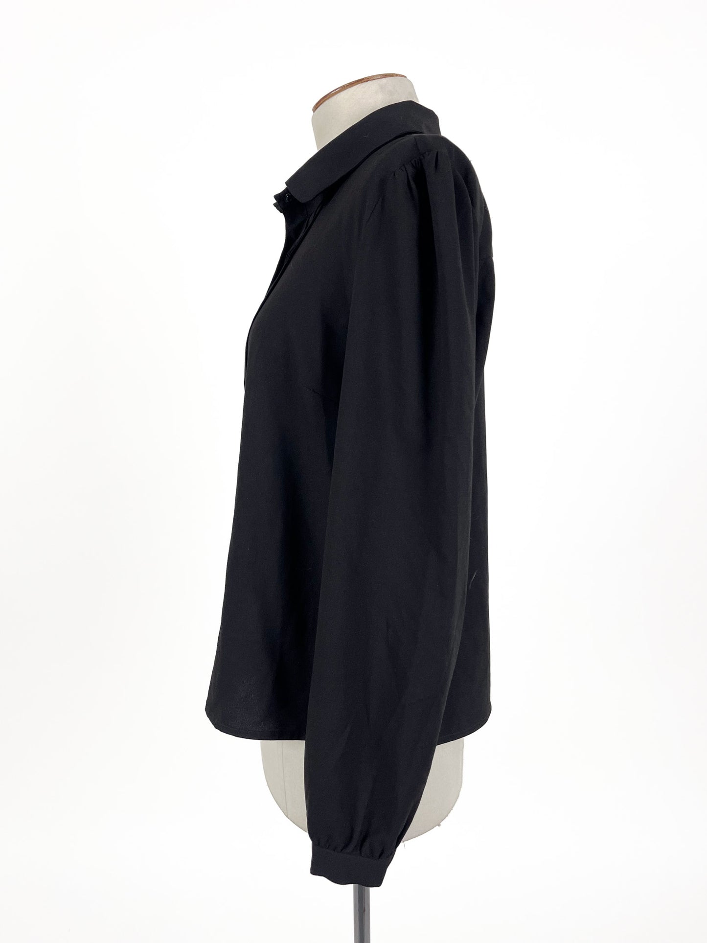 Princess Highway - Black Blouse (Size 8)