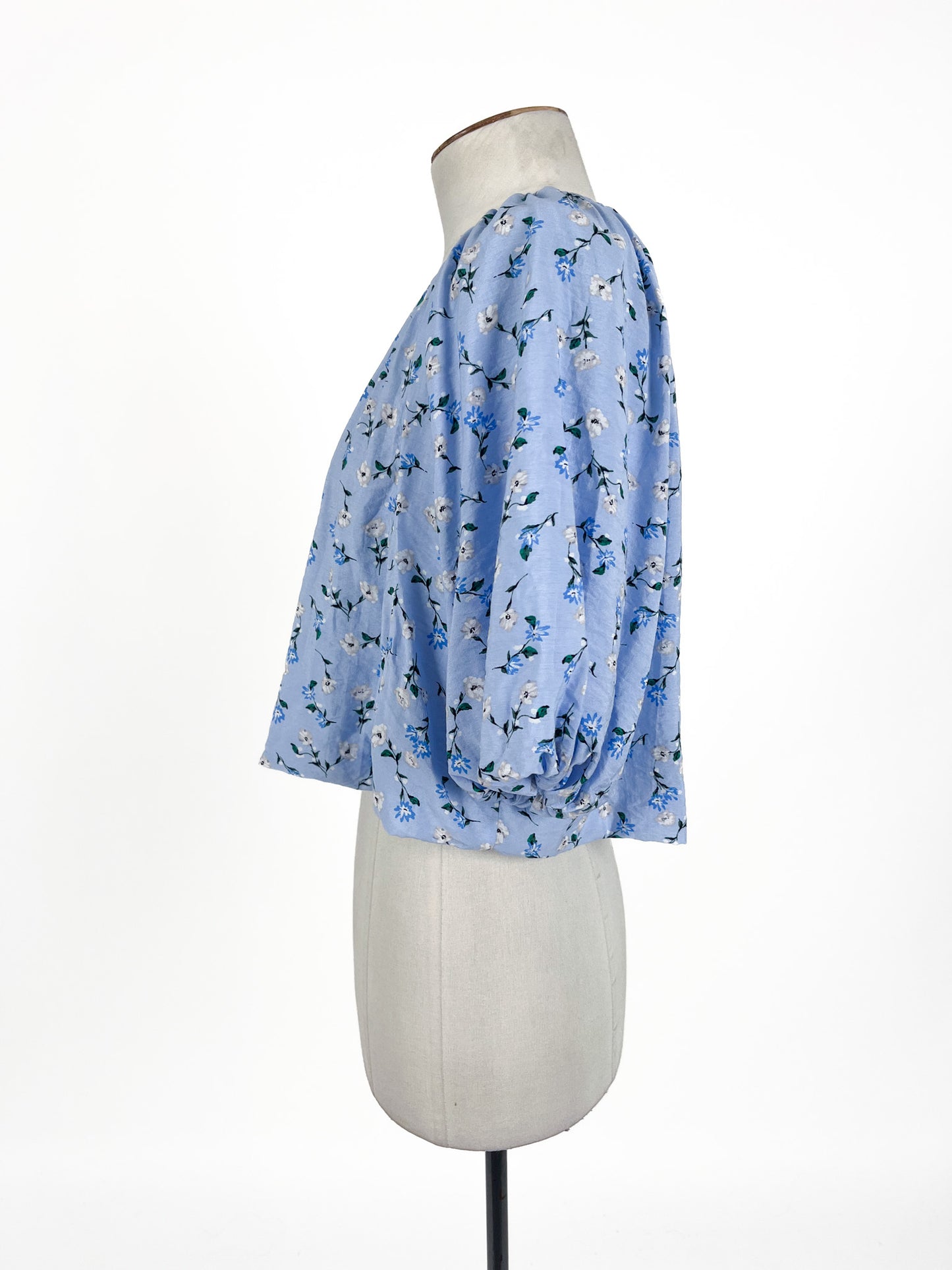 Dotti - Blue Blouse (Size 10)