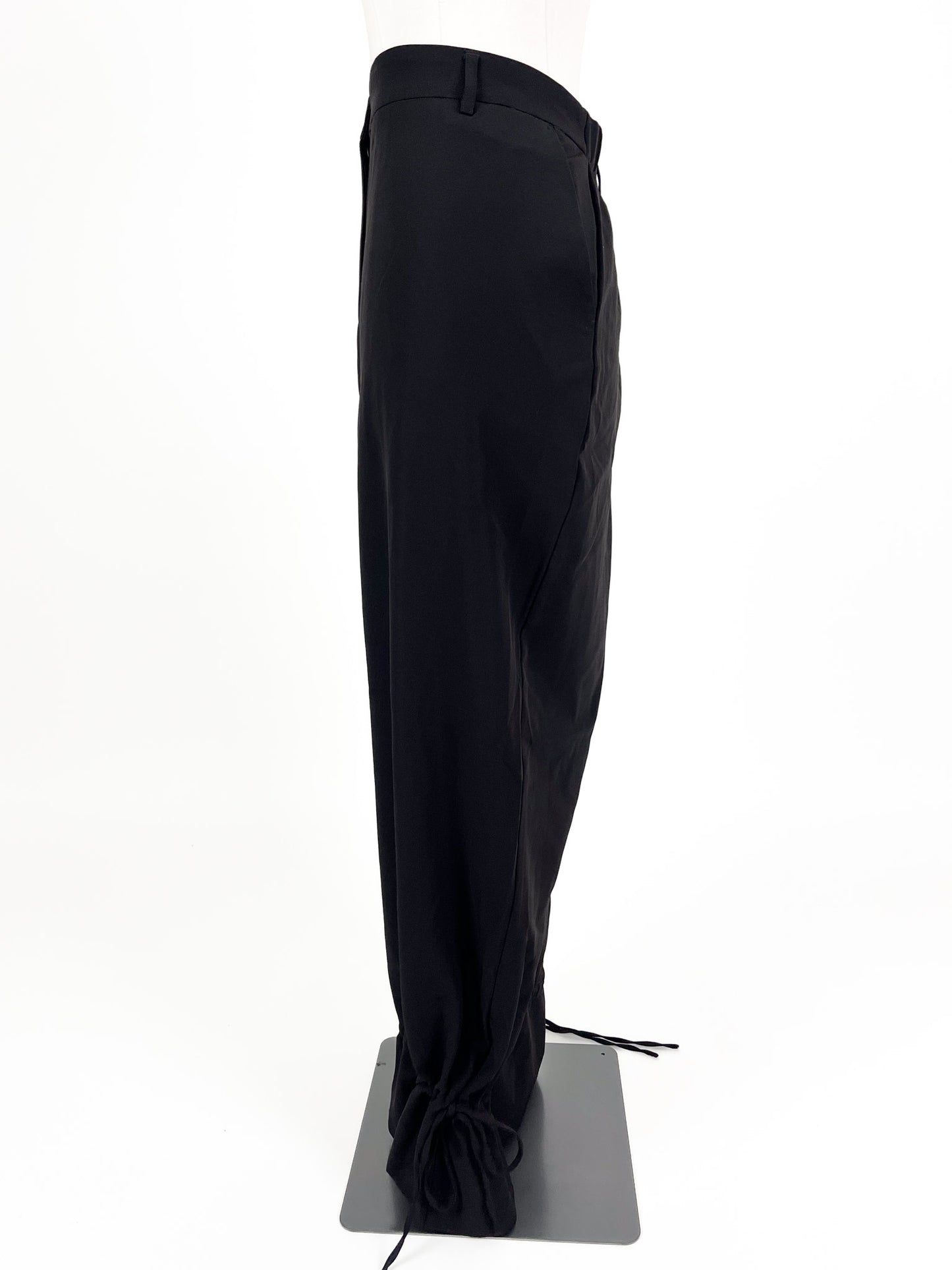 Pieces | Black Straight fit Pants | Size 26