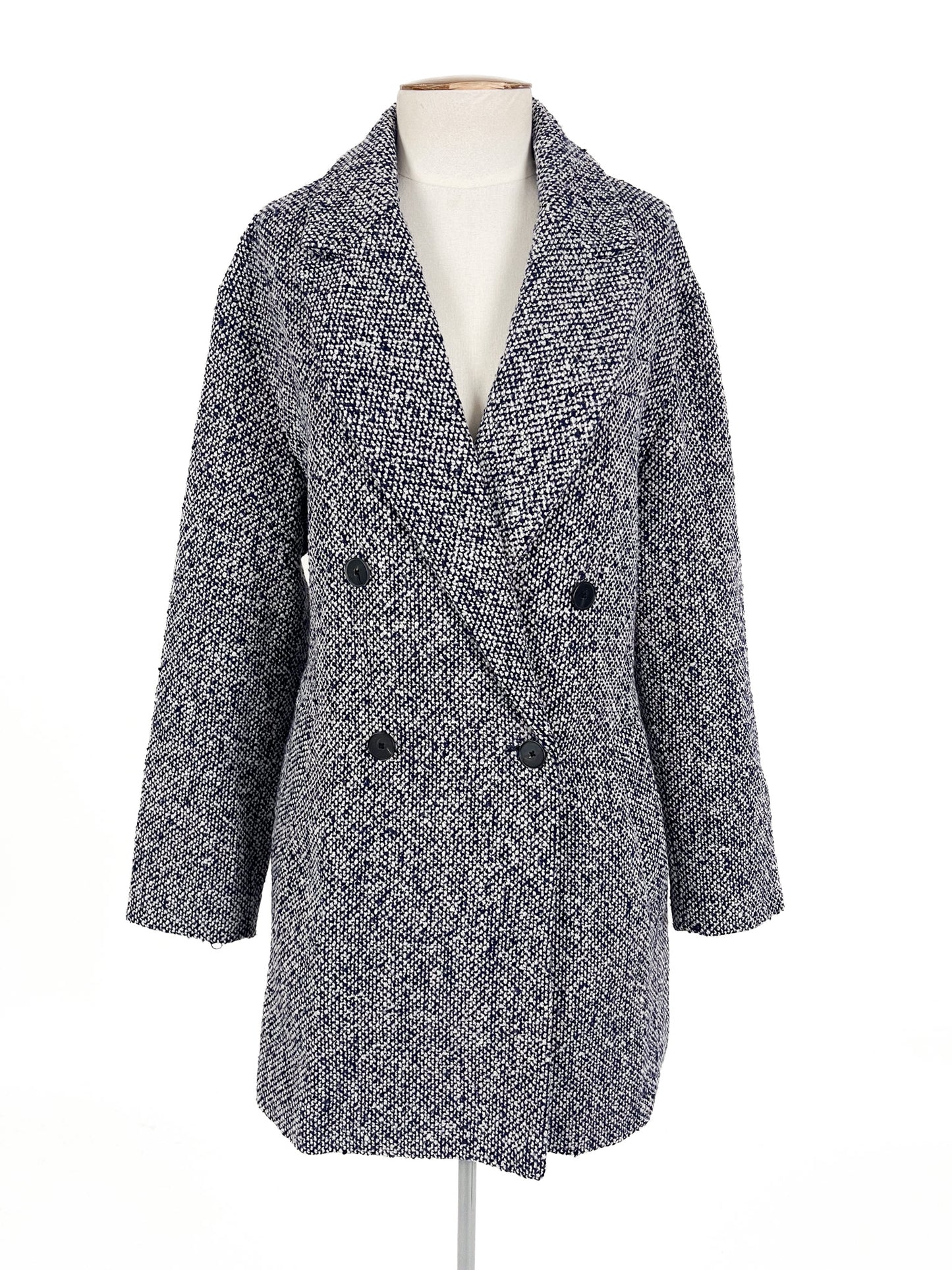 Mango | Navy Casual Coat | Size S