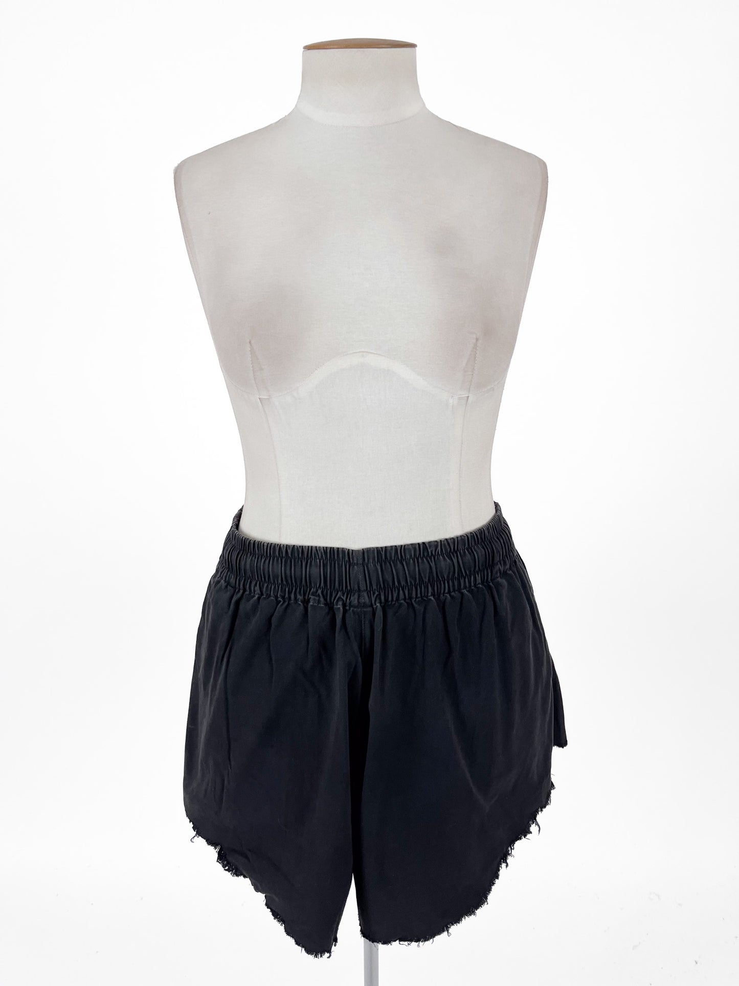 Bassike | Black Casual Shorts | Size 8