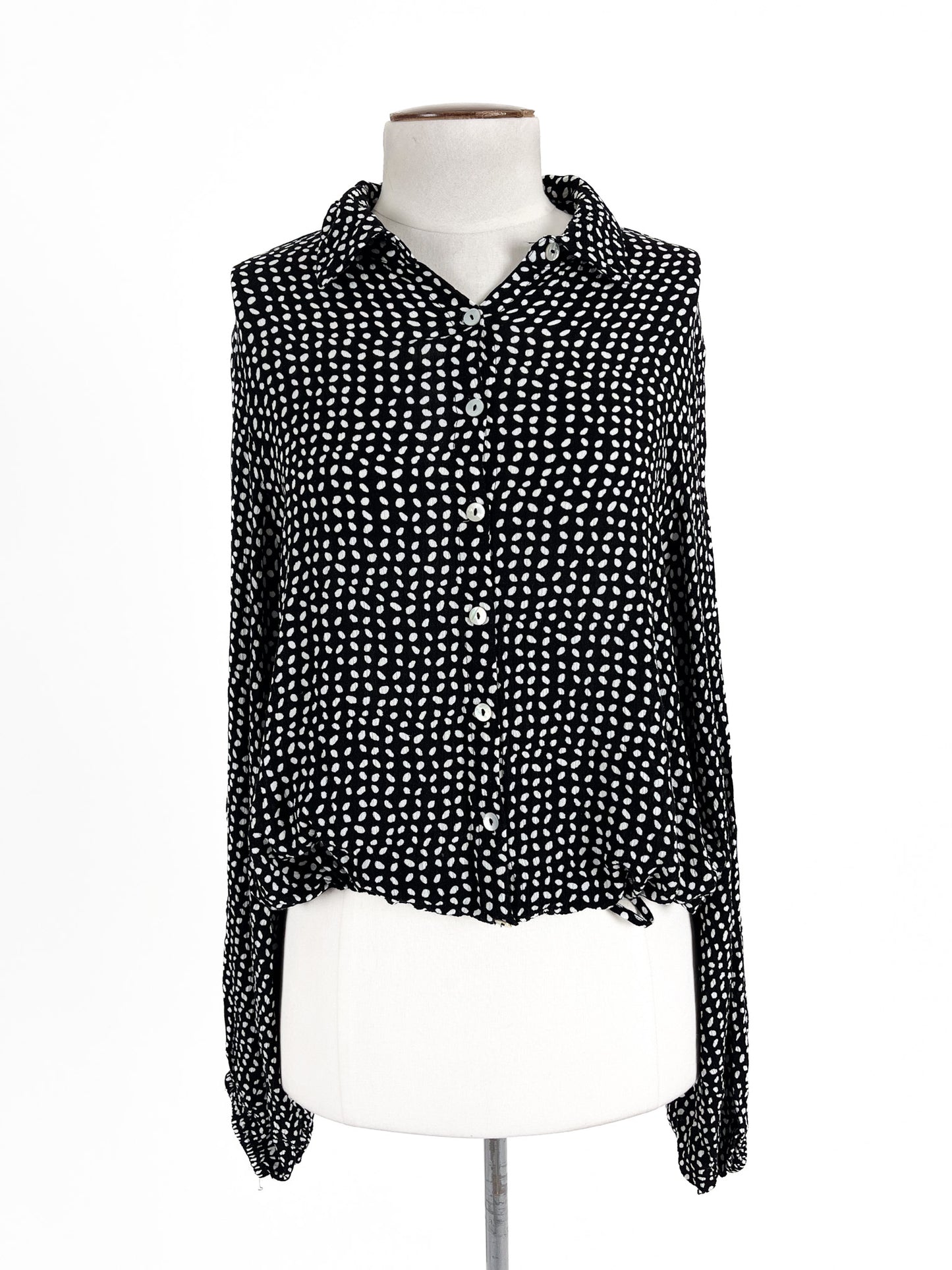 Whistle | Black Casual Top | Size 10