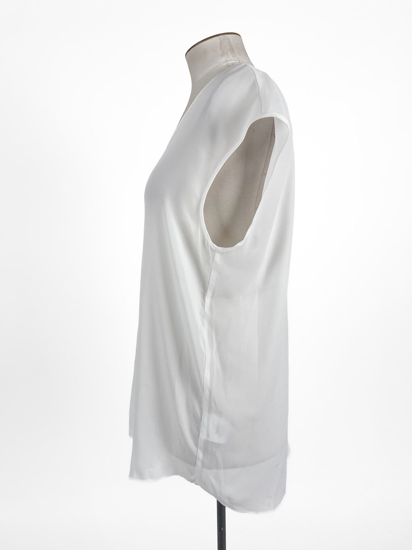 Ashley Fogel | White Casual Top | Size 16
