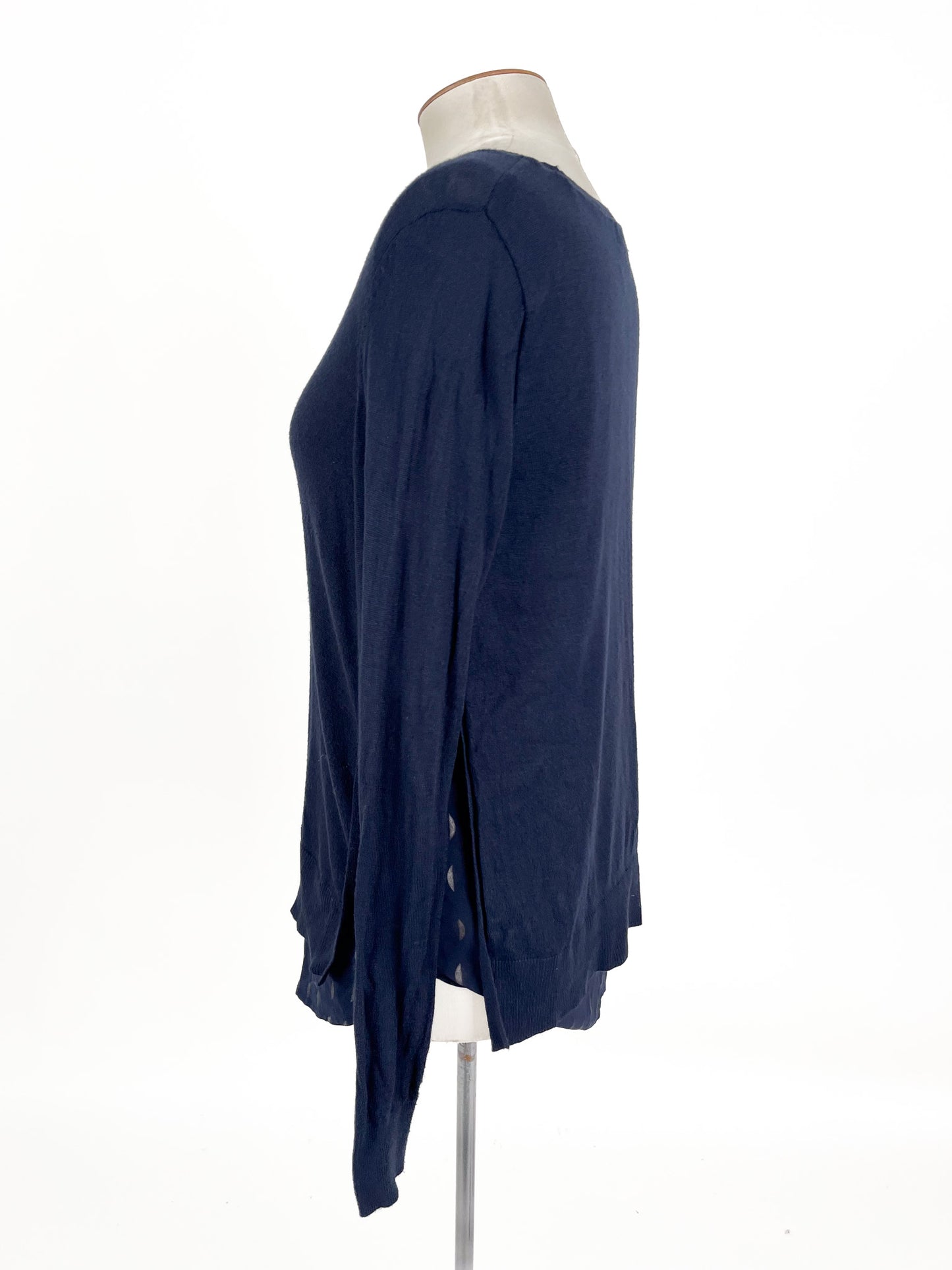 Whistle | Navy Casual Top | Size M