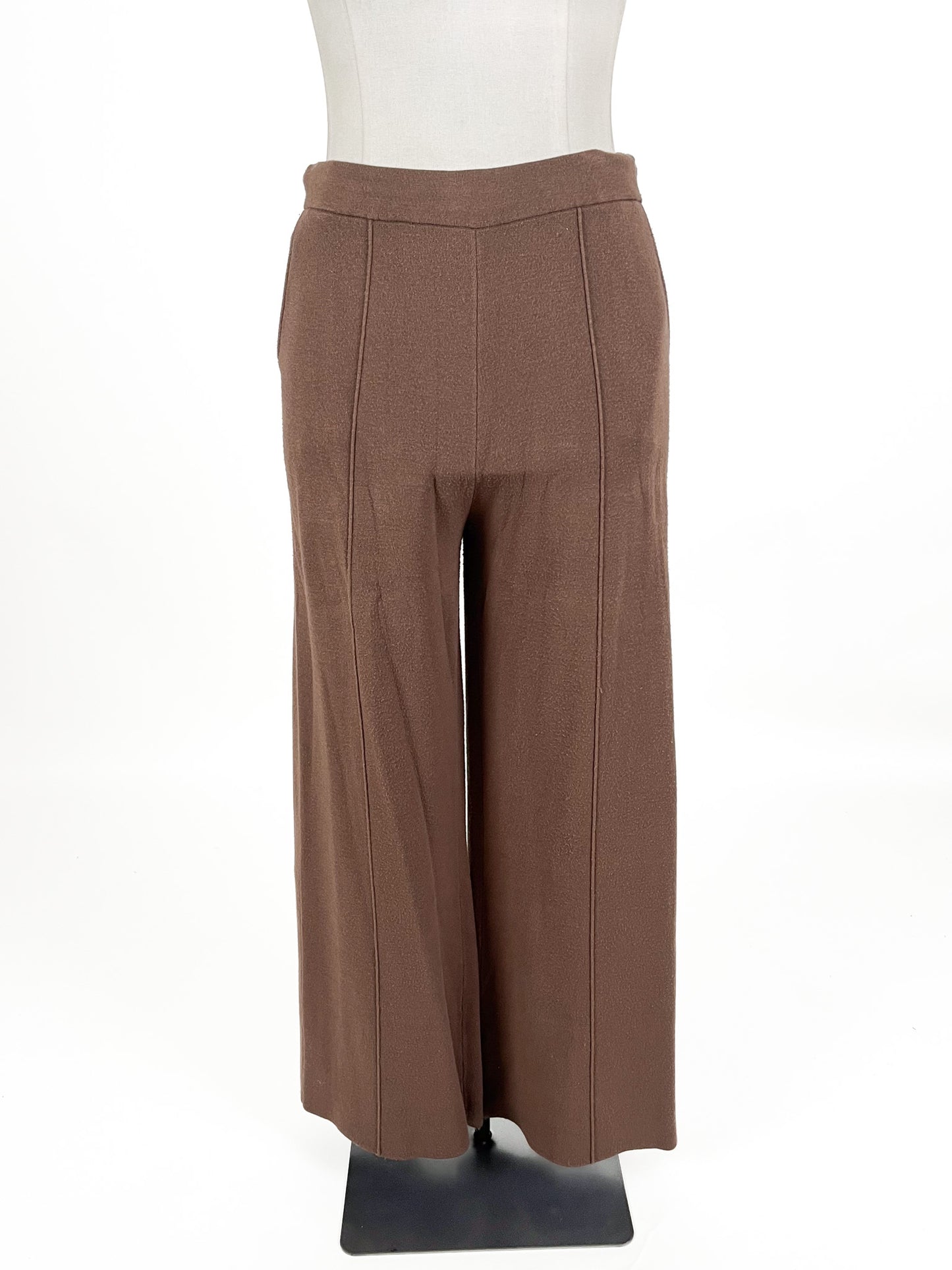 Seed Heritage | Brown Stretchy Wide leg Pants | Size M
