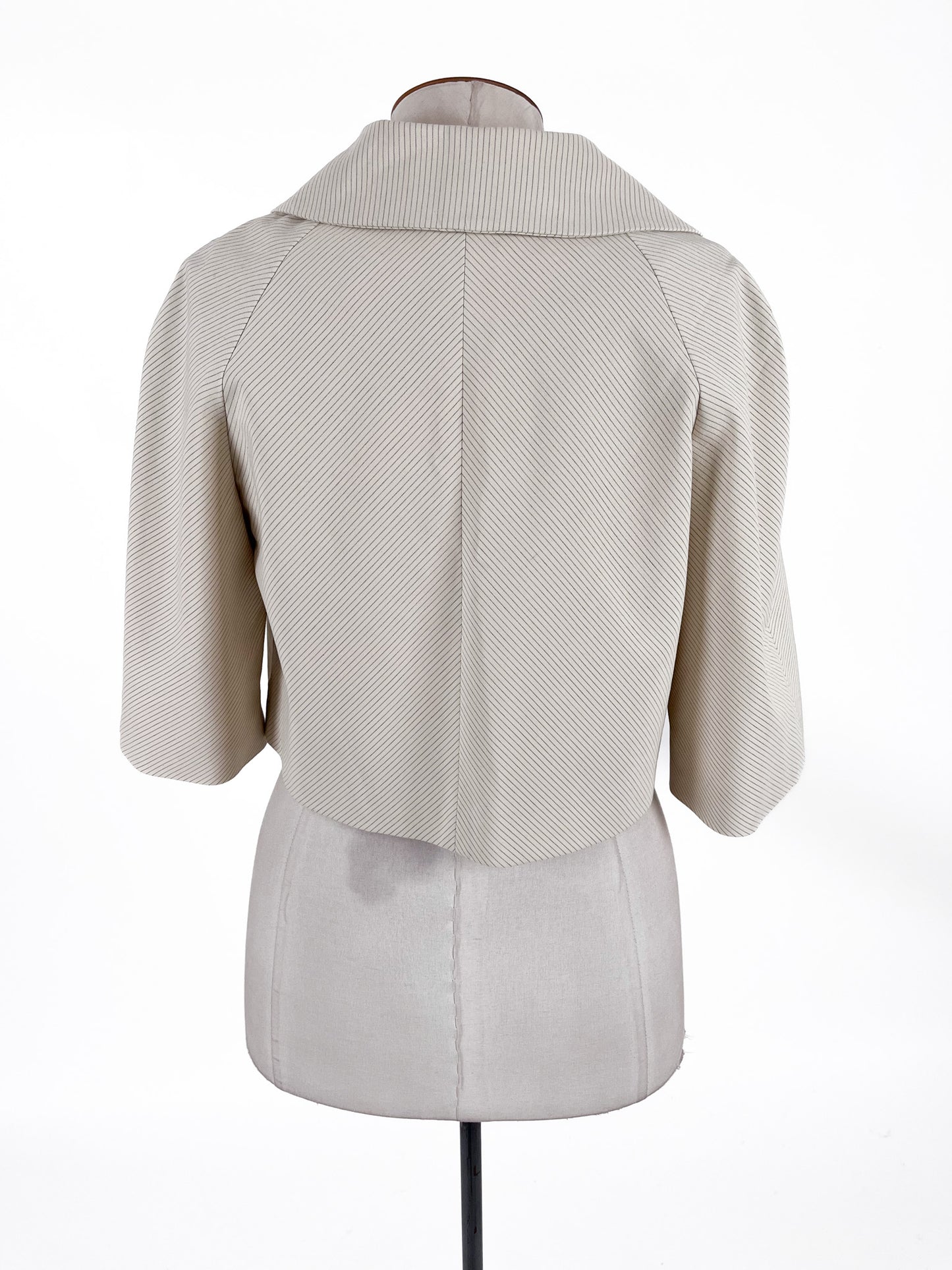 Veronika Maine | Beige Casual/Workwear Jacket | Size 12
