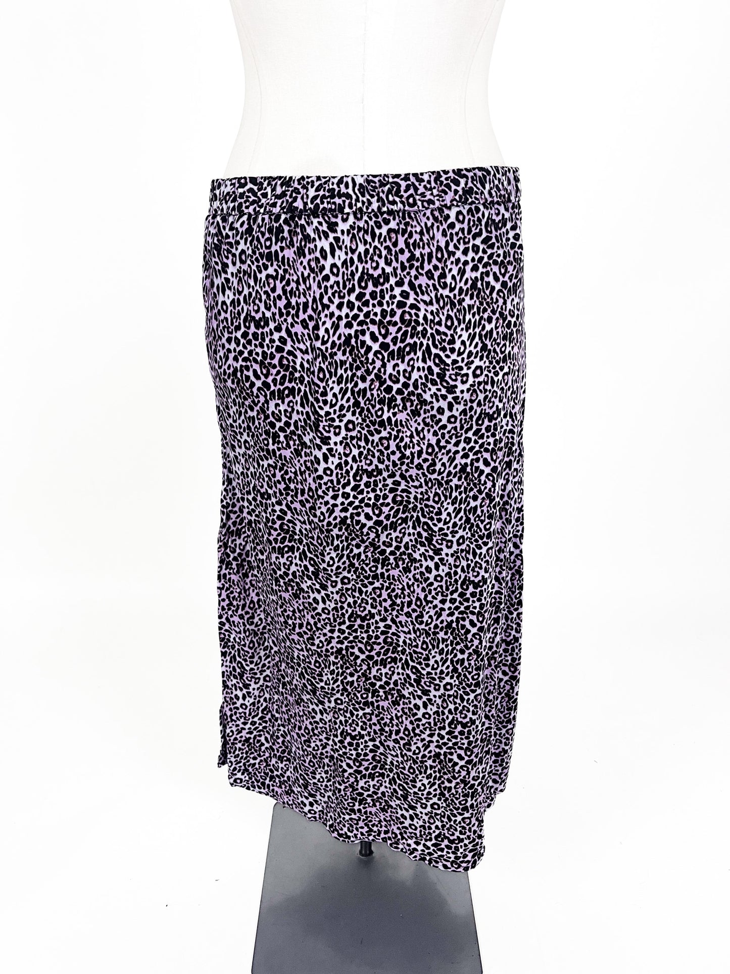 Whistle - Purple Midi Skirt (Size 18)