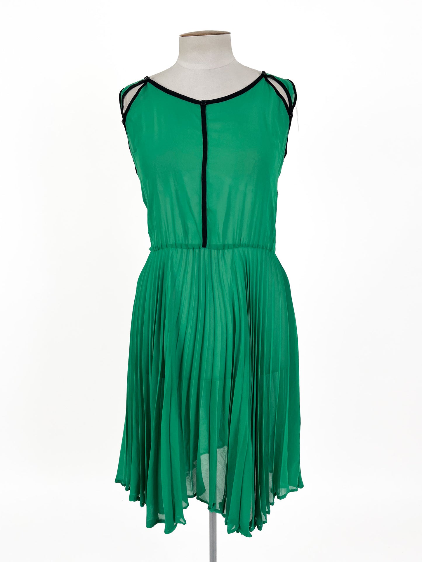 Andrea Moore - Green Midi Dress (Size 10)