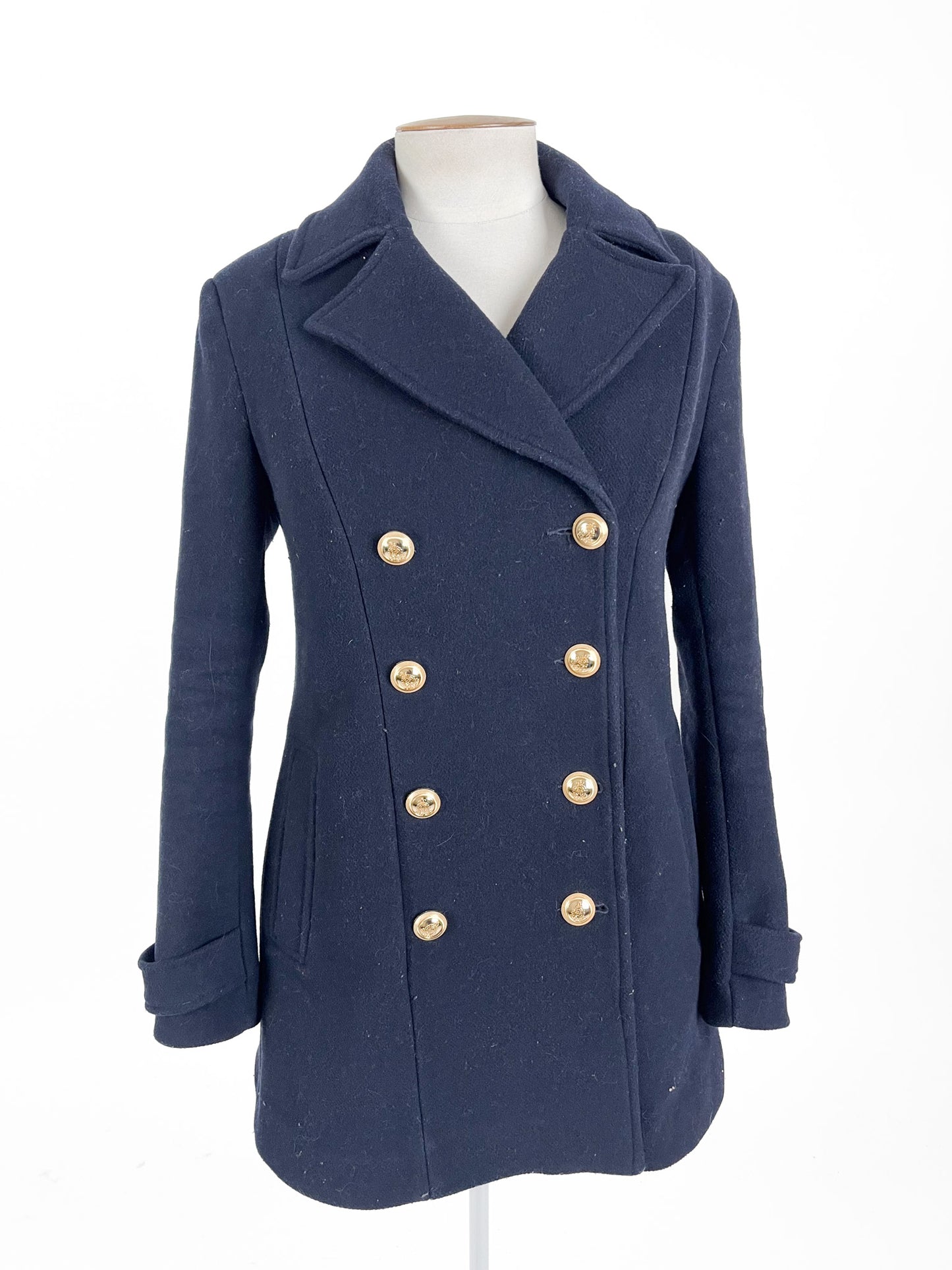 Kookai | Navy Casual Coat | Size 12