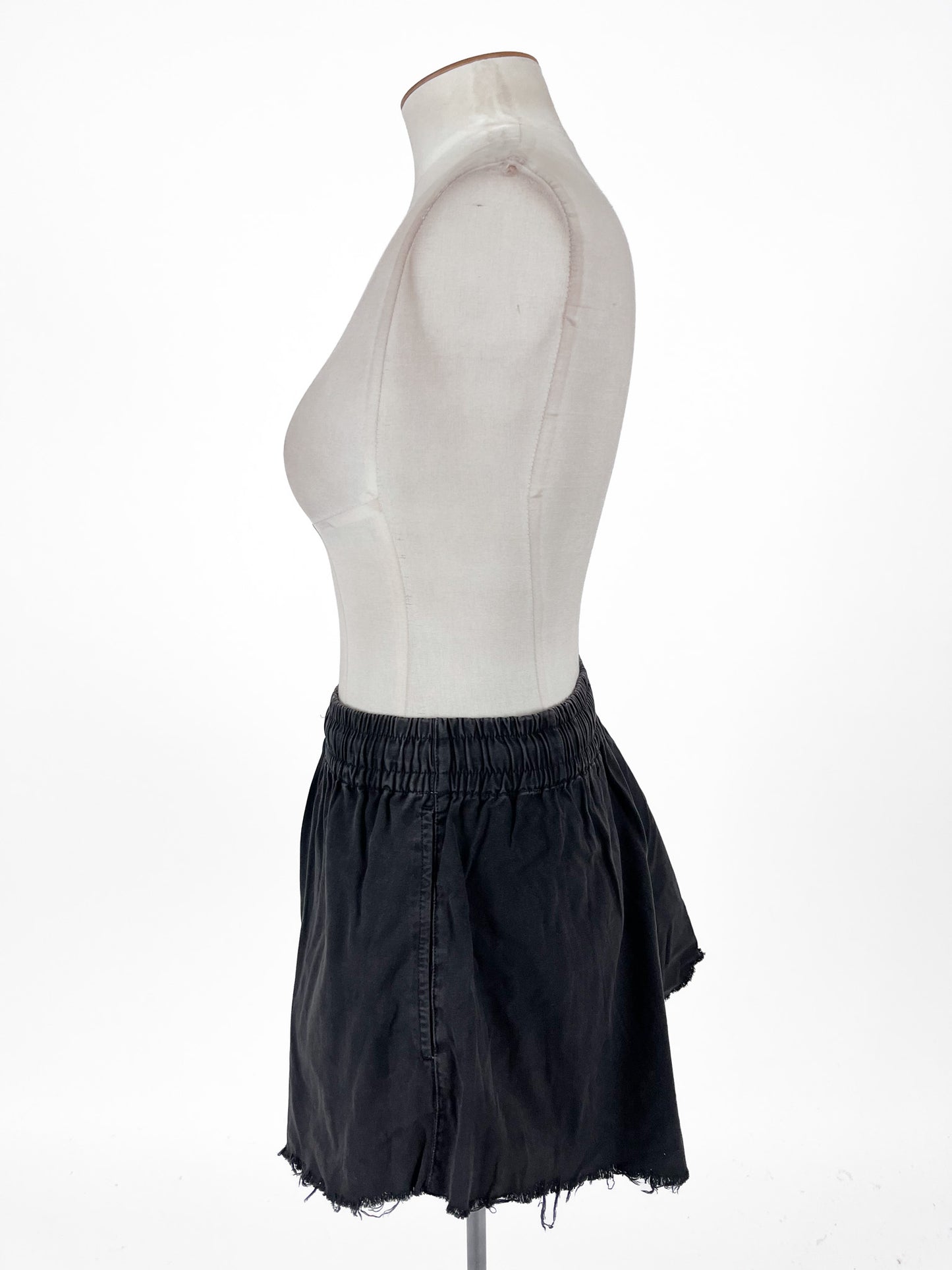 Bassike | Black Casual Shorts | Size 8