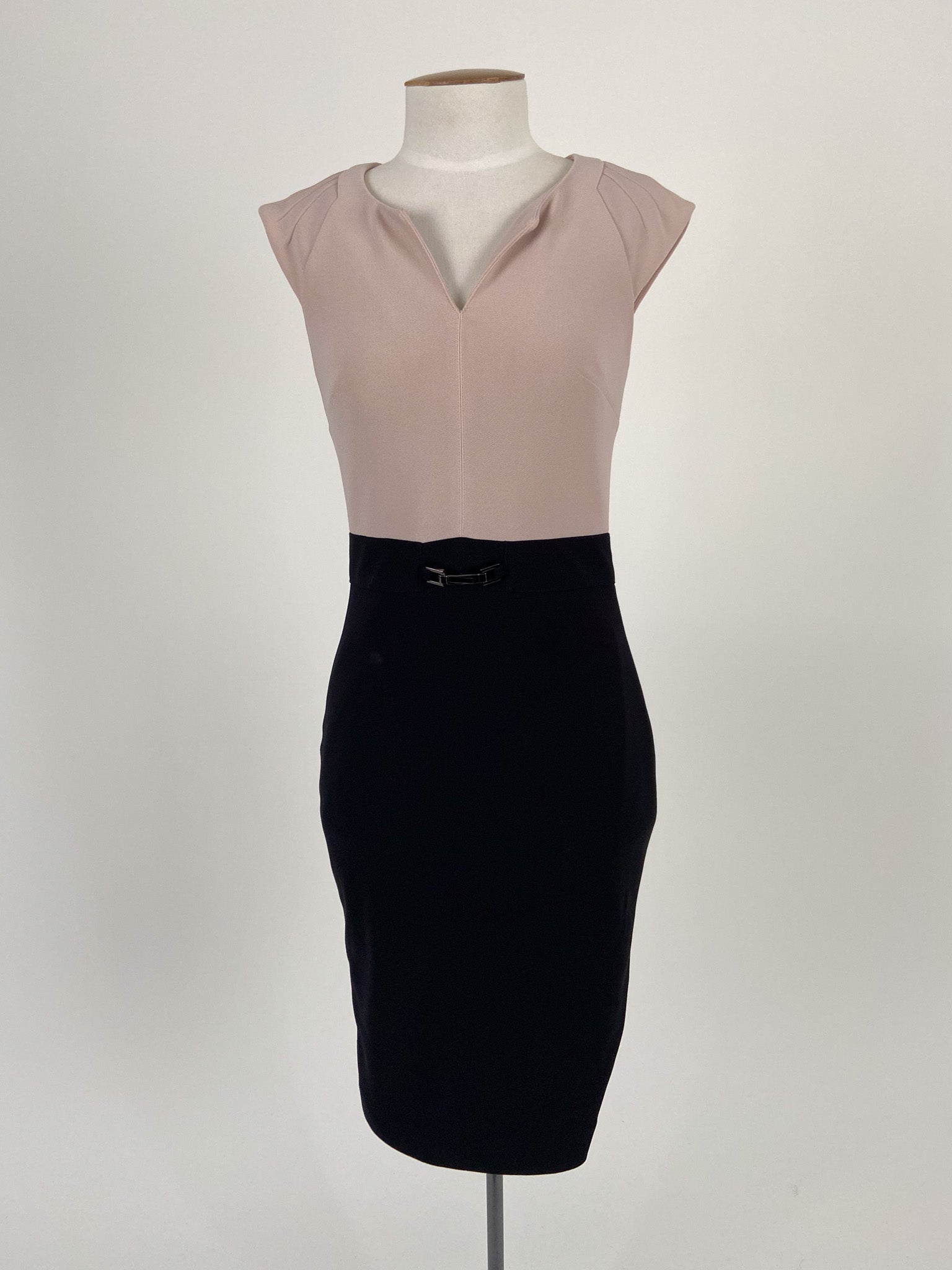 Jacqui.E Black Formal Workwear Dress Size 6 Again