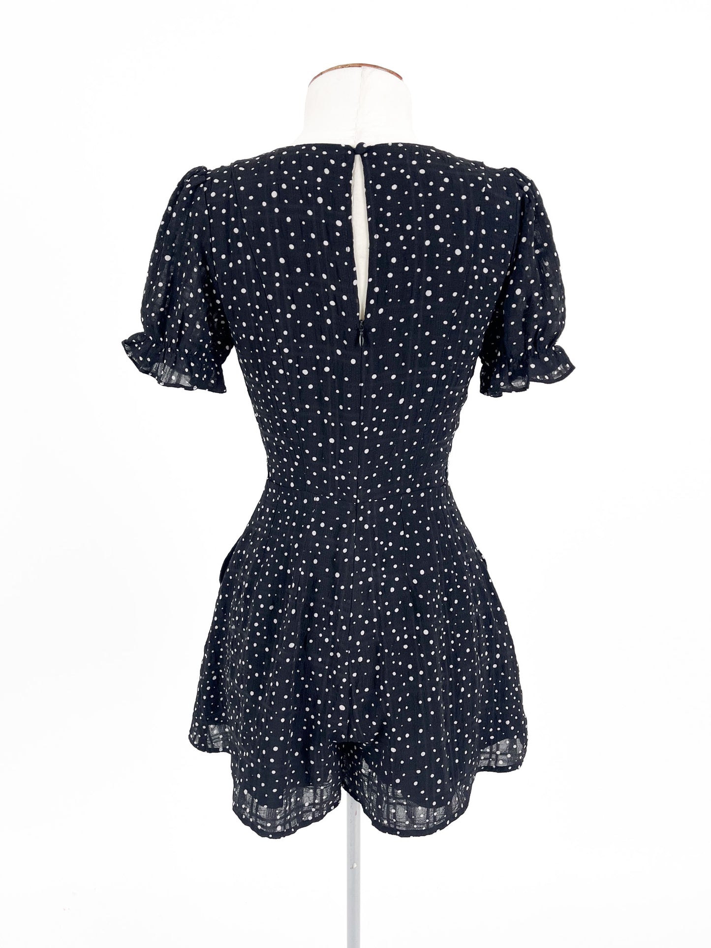Dotti | Black Casual Playsuit | Size 4