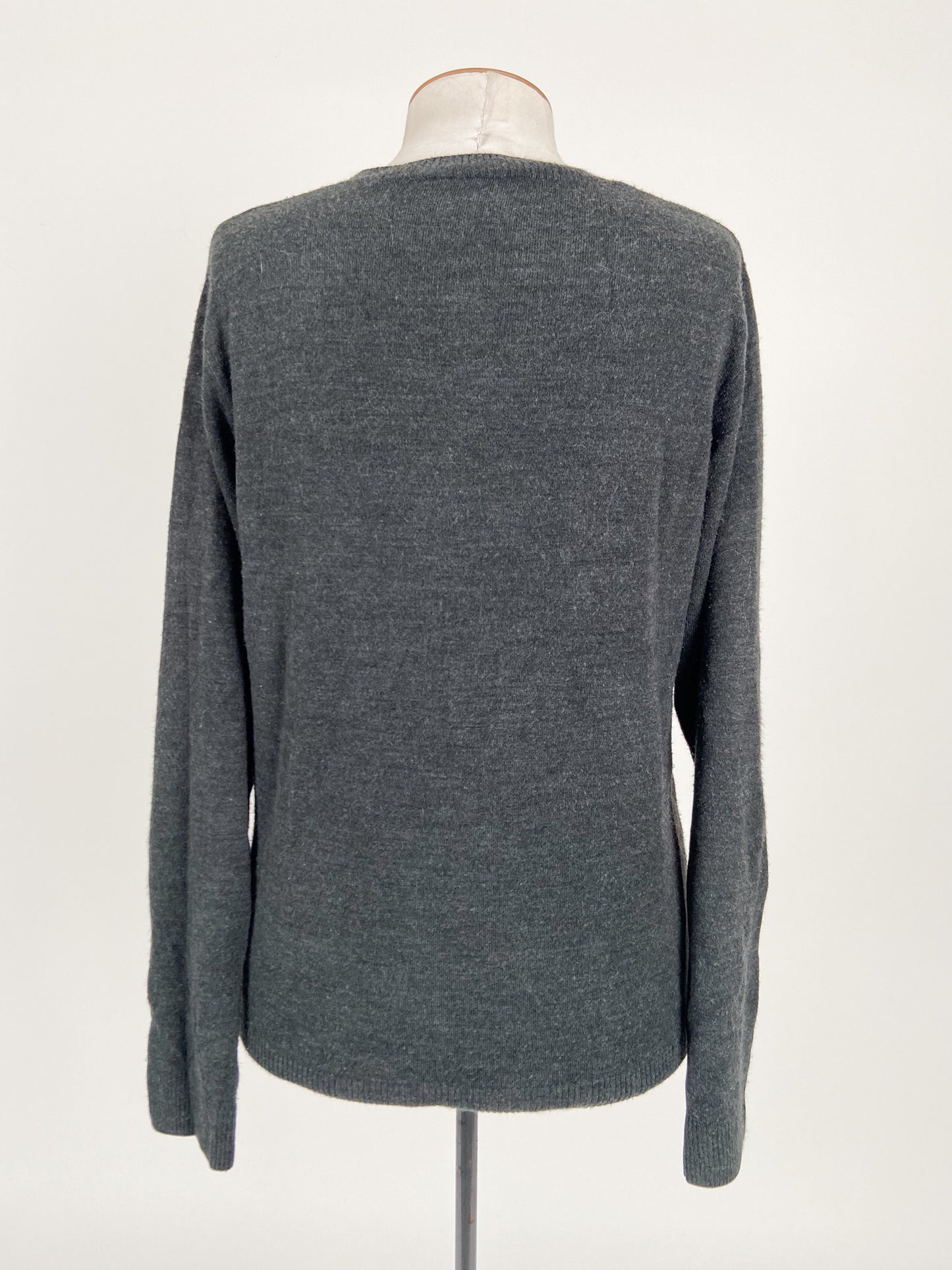 Chisel | Grey Casual Jumper | Size L