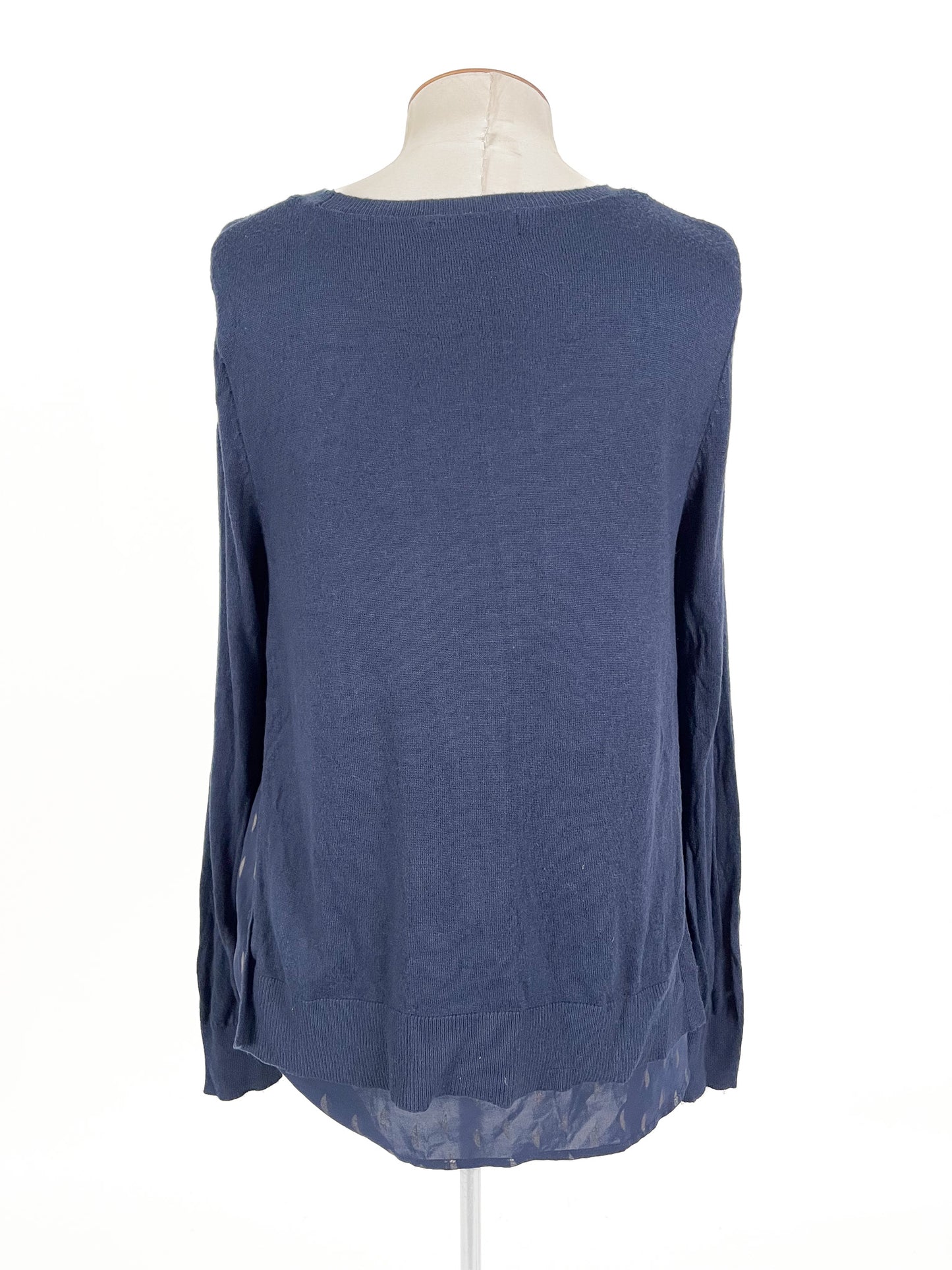Whistle | Navy Casual Top | Size M