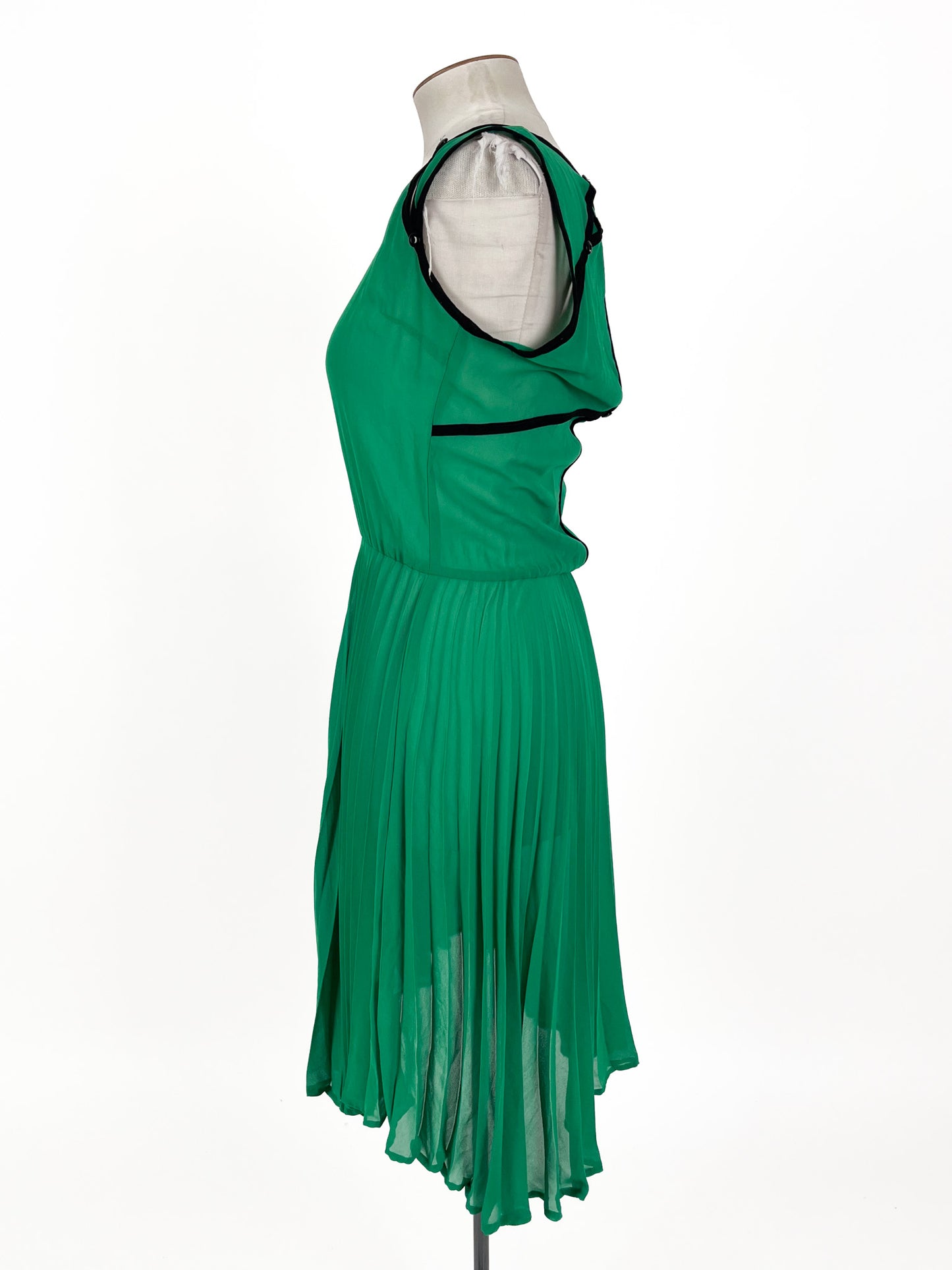 Andrea Moore - Green Midi Dress (Size 10)